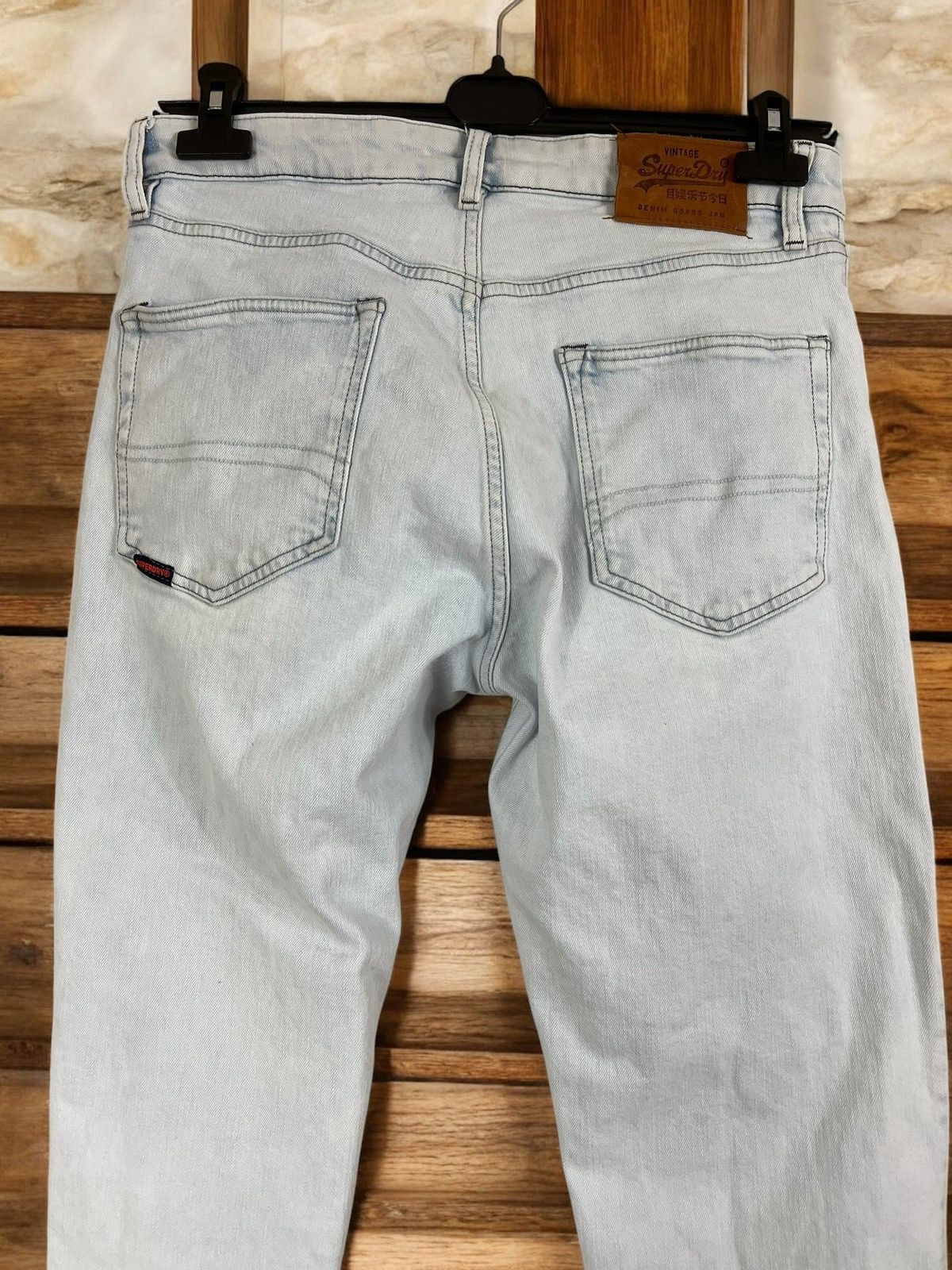 Superdry Superdry Conor 05 Taper light blue jeans size W30 L32 Size US 30 / EU 46 - 4 Thumbnail