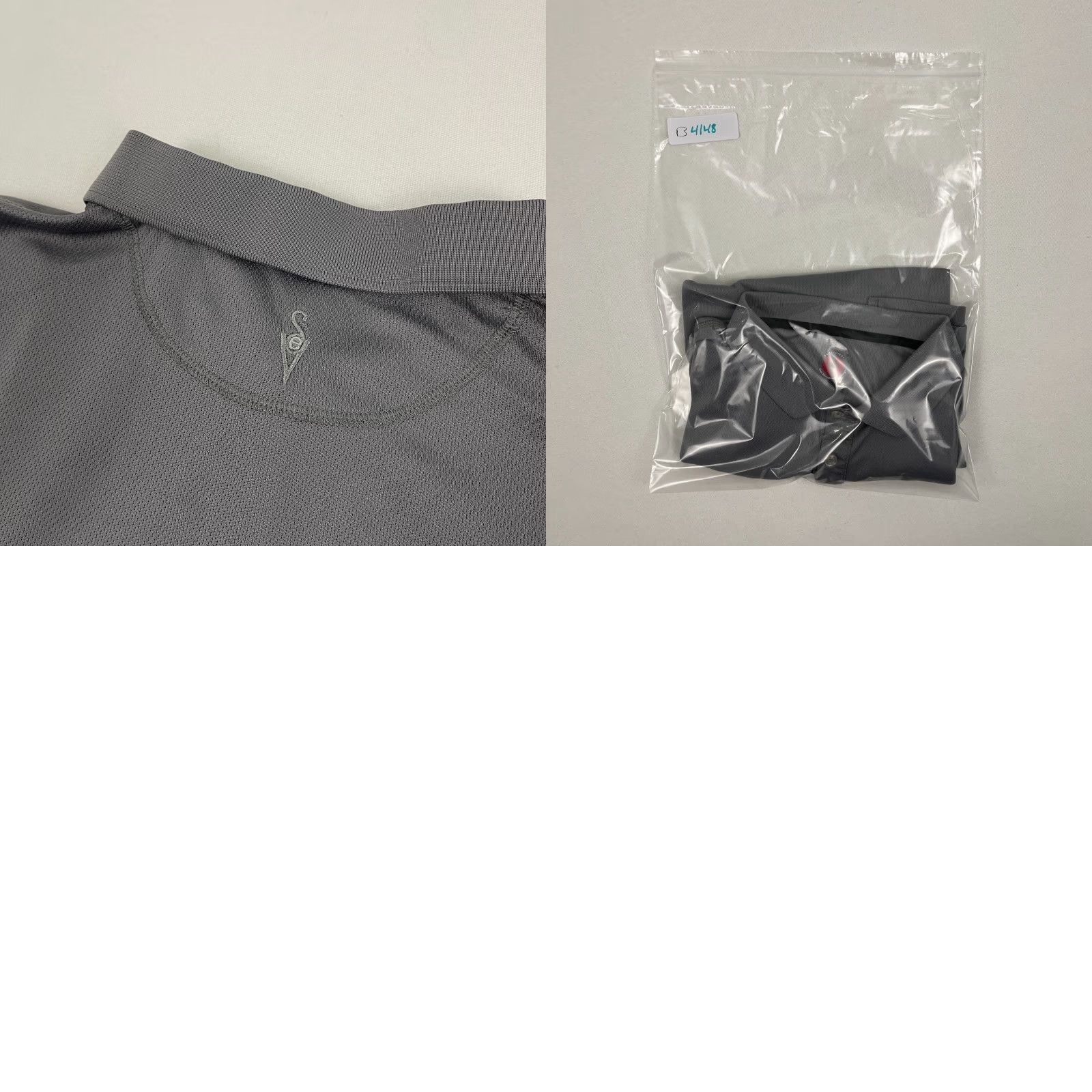 Vintage SCOTTeVEST Polo Shirt Mens Large Gray Utility Chest Pocket Size US L / EU 52-54 / 3 - 9 Thumbnail