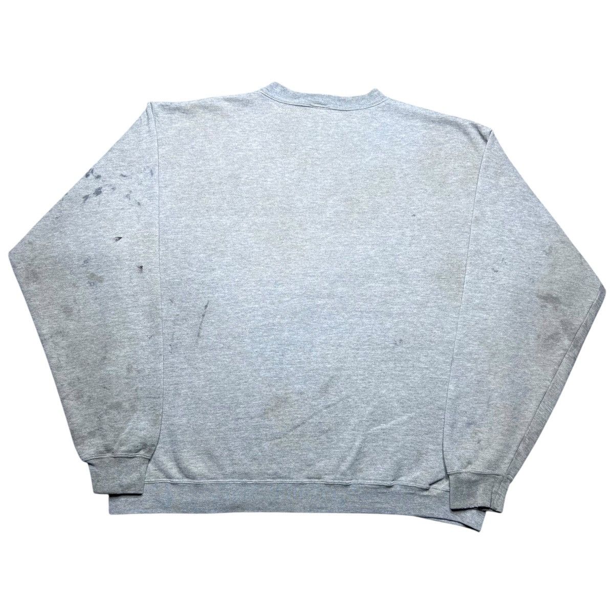 Carhartt × Vintage Vtg 1990s Carhartt Gray Paint Splattered Pullover Sweatshirt Size US XL / EU 56 / 4 - 3 Thumbnail