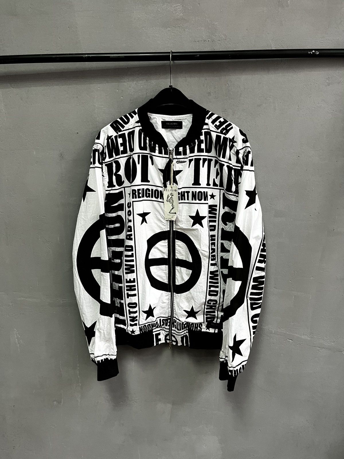Designer Religion bomber Size US XL / EU 56 / 4 - 2 Thumbnail