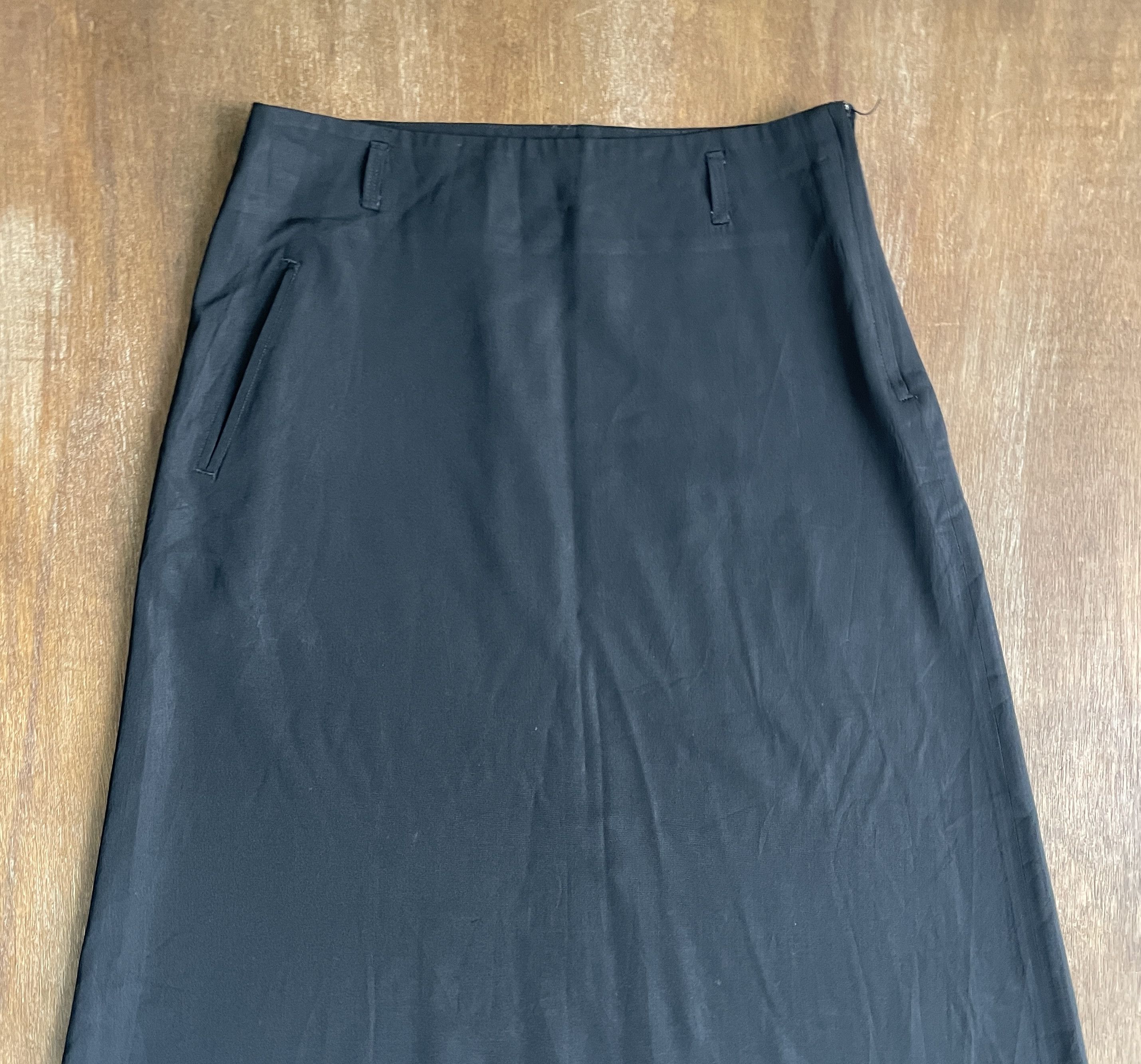 Y's Yohji Yamamoto Classic Wool Skirt
