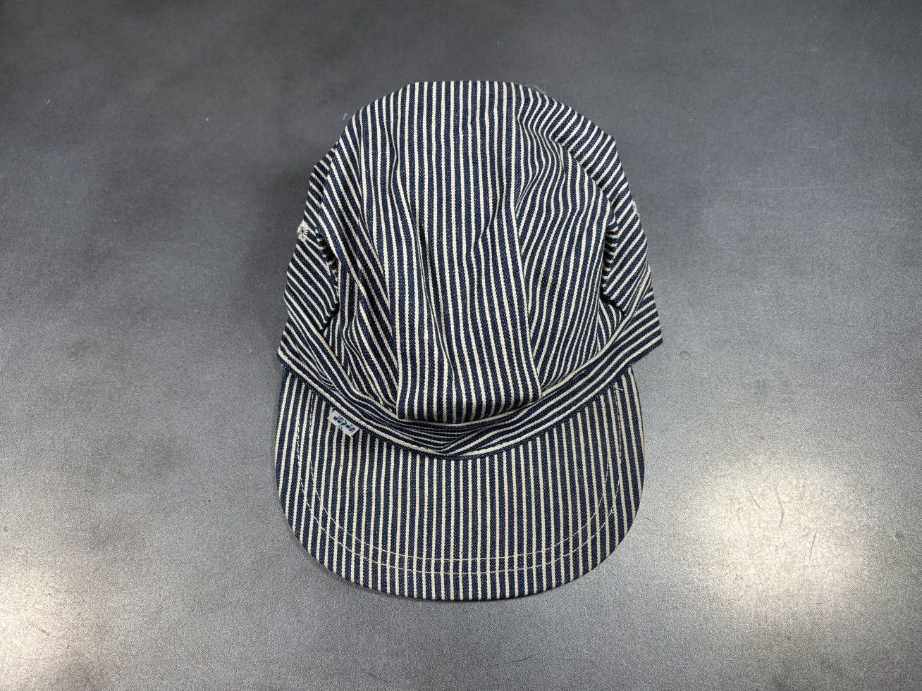 Levi's Vintage Levi's Railway Cap Hickory Stripe White Tab 60s 70s Size ONE SIZE - 19 Thumbnail