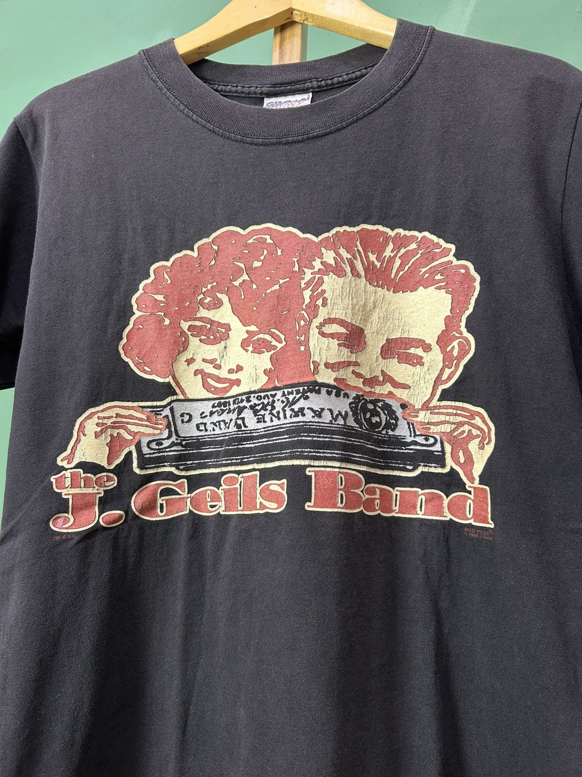 Band Tees The J Geils Band 1999 Vintage Tour Tee Size US M / EU 48-50 / 2 - 2 Thumbnail
