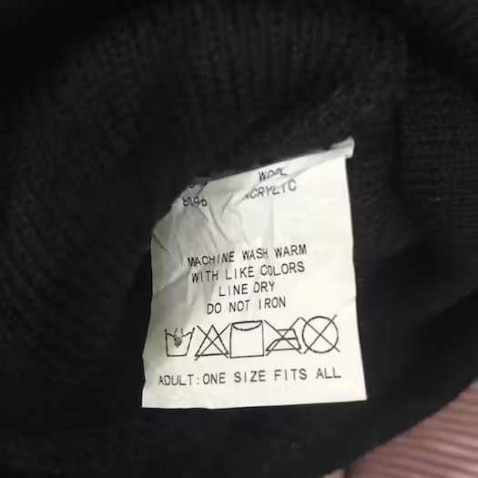 Puma × Vintage Puma Spellout Beanie Hat Size ONE SIZE - 5 Thumbnail