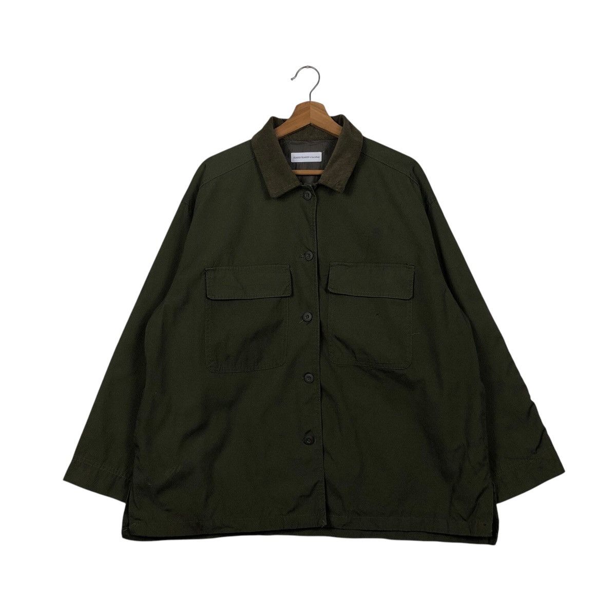 Japanese Brand × Vintage 📌Vintage Chore Work Jacket Duck Canvas Season Reason Size US L / EU 52-54 / 3 - 2 Thumbnail