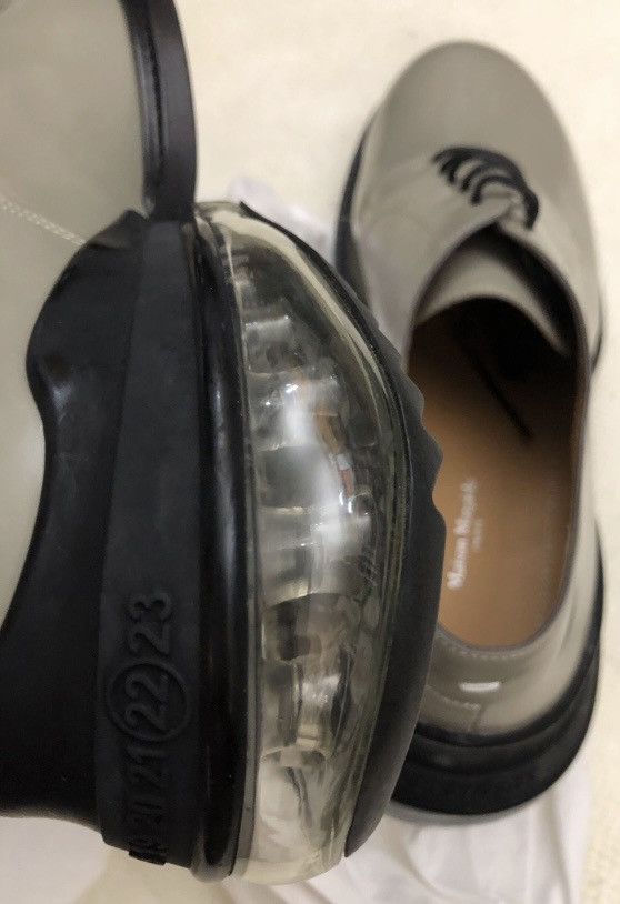 Maison Margiela Maison Margiela 🇮🇹 gloss single stitch airbag derby 10 NEW Size US 10 / EU 43 - 8 Thumbnail
