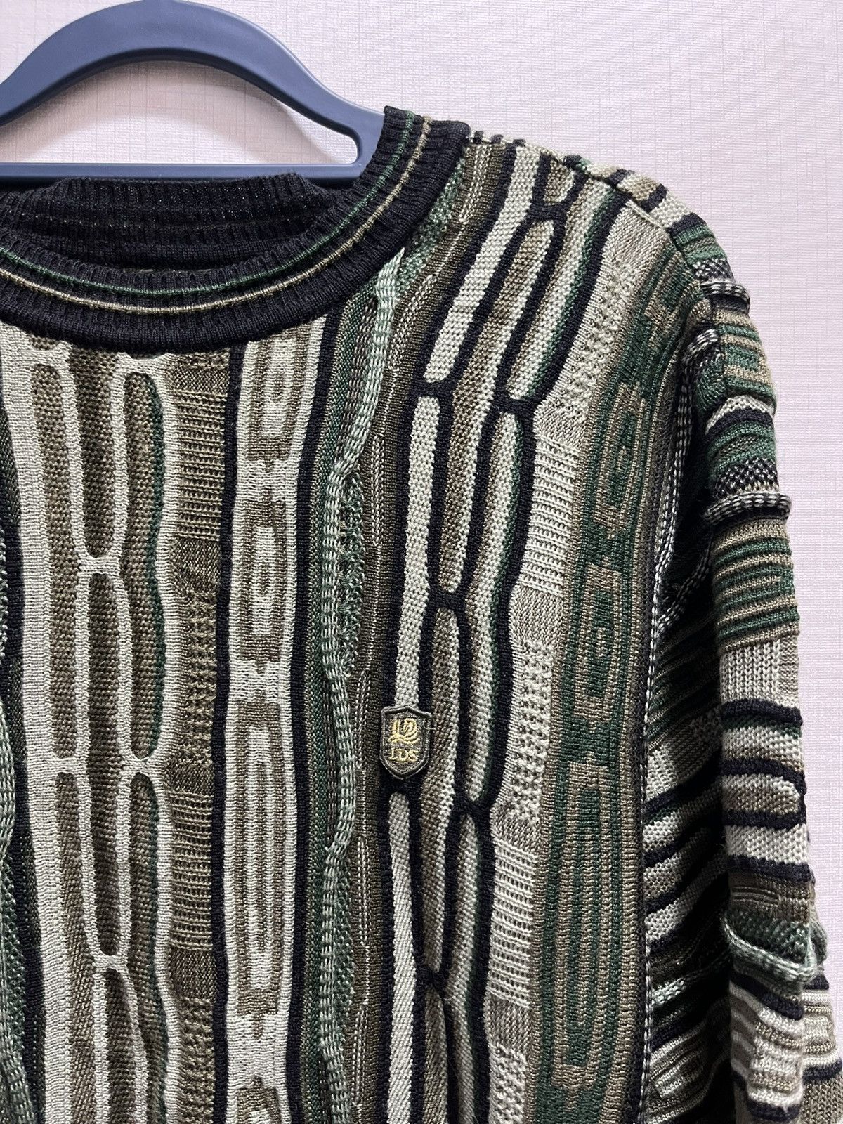 Japanese Brand × Vintage y2k oldschool jpn vintage knit Size US M / EU 48-50 / 2 - 2 Thumbnail