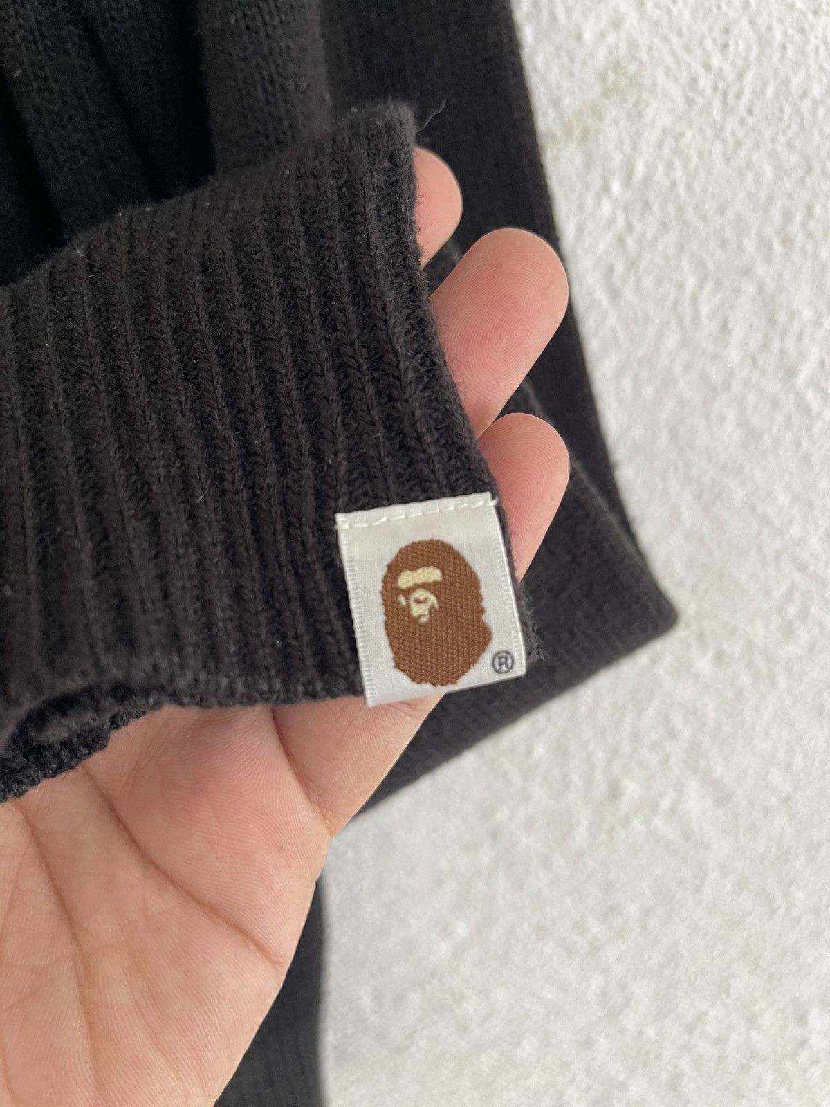 Bape OG Bape Nap Milo Acrylic Wool Sweater Black A Bathing Ape Size US M / EU 48-50 / 2 - 4 Thumbnail