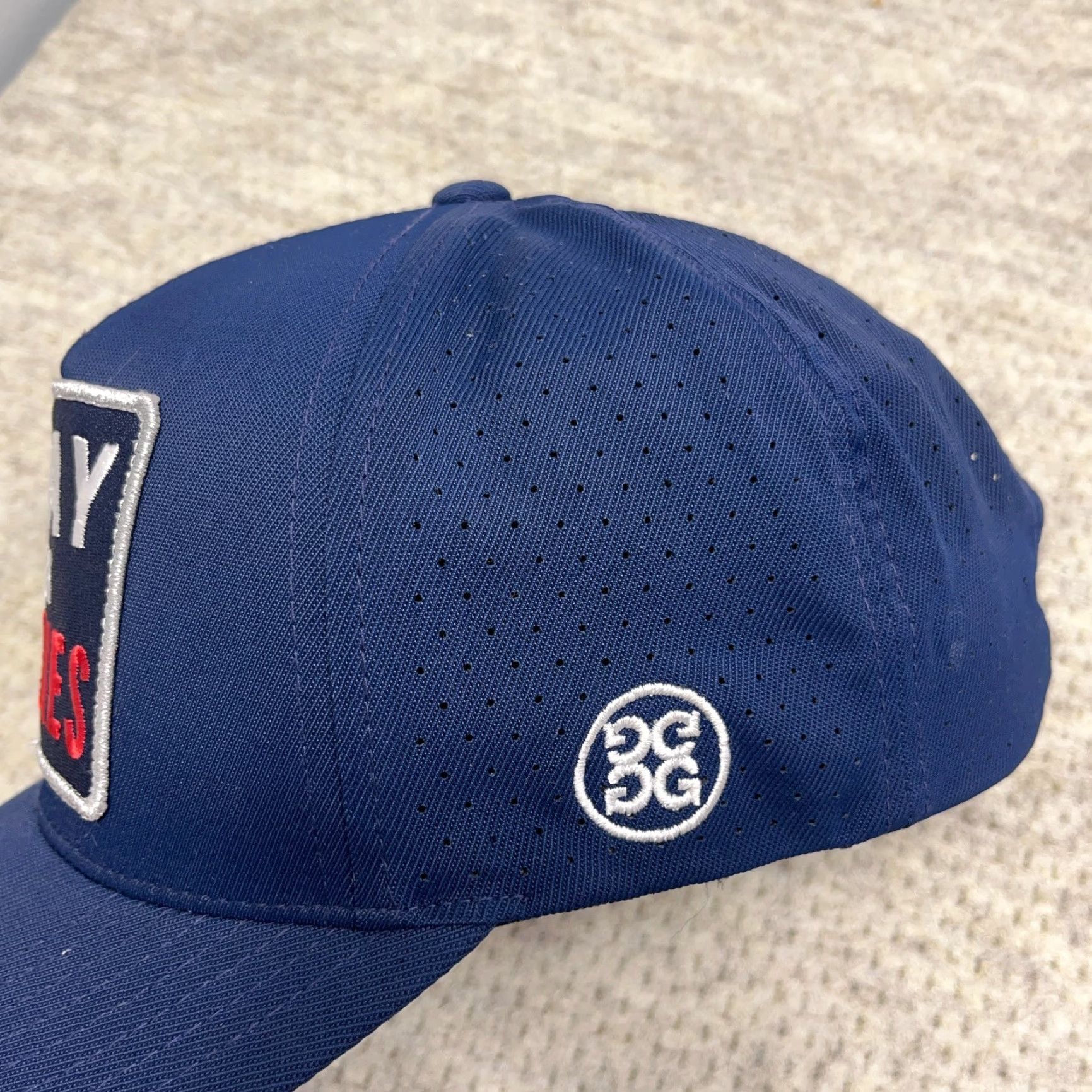 Vintage G Fore Golf Hat Cap Blue Snapback Adjustable Performance Mens Pray For Birdies Hat Size ONE SIZE - 3 Thumbnail