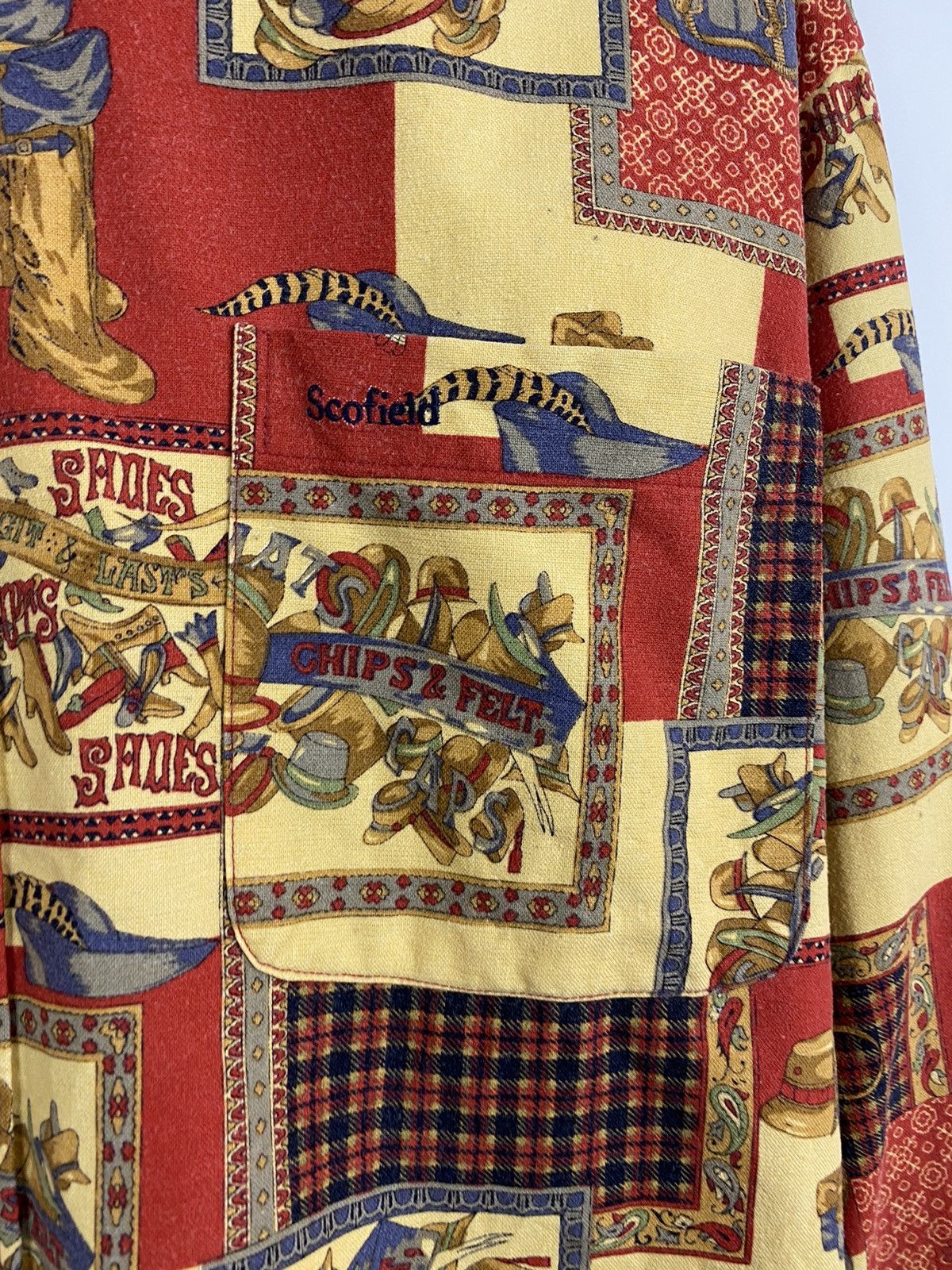Designer Vintage 90s Scofield Hunting Luxury Shirt Rare Retro Hype Size US M / EU 48-50 / 2 - 5 Thumbnail