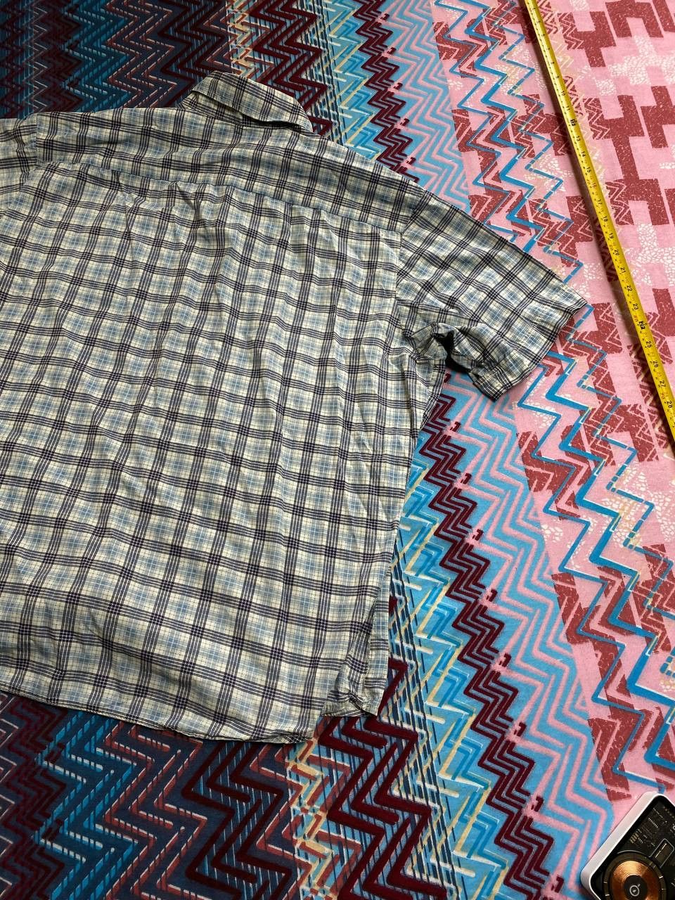 Diesel × Vintage Diesel Vintage Mens Plaid Hawaiian Shirt Size US XL / EU 56 / 4 - 13 Thumbnail