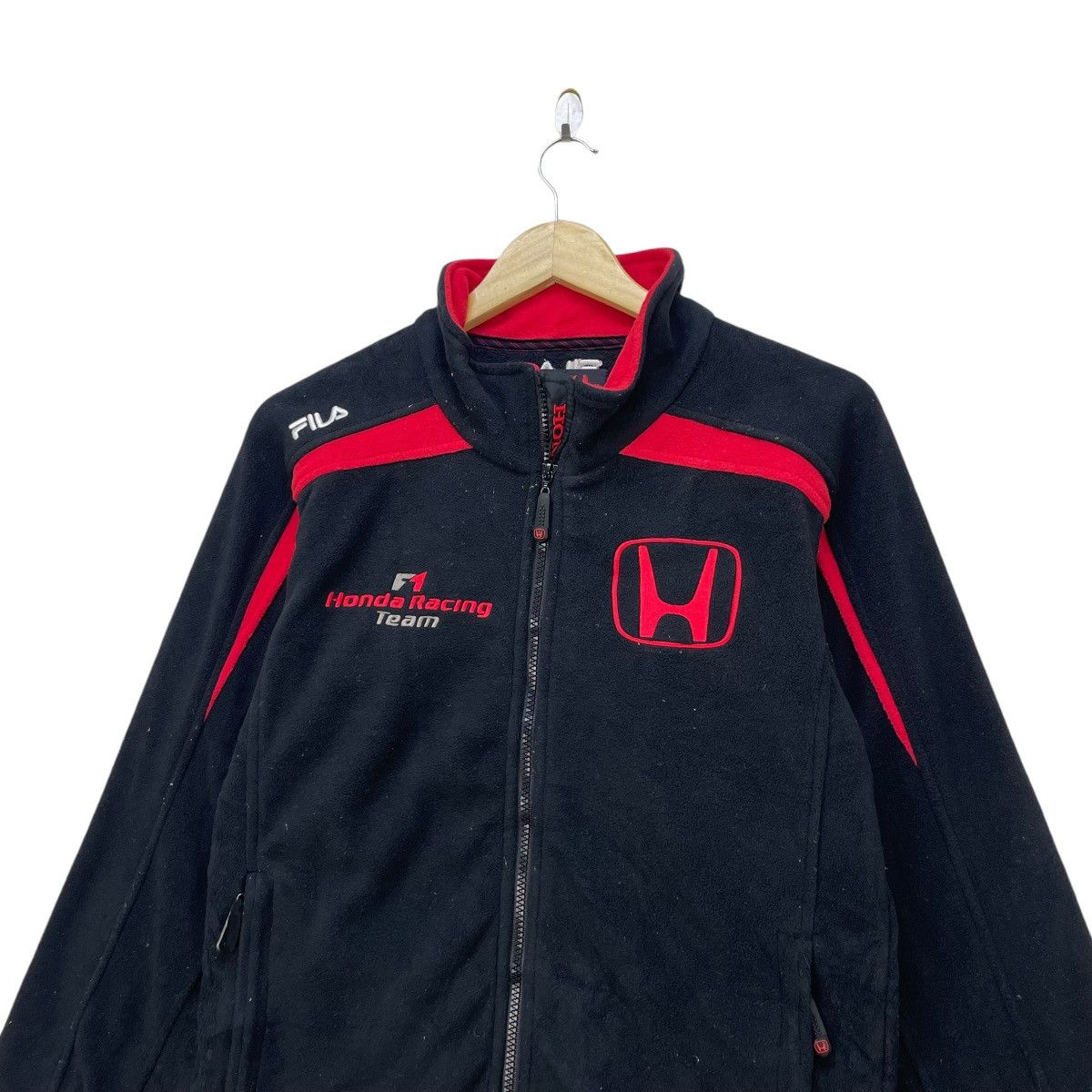 Formula 1 × Honda 💥Vintage Honda F 1 Racing Team Fleece Jacket Size US S / EU 44-46 / 1 - 3 Thumbnail