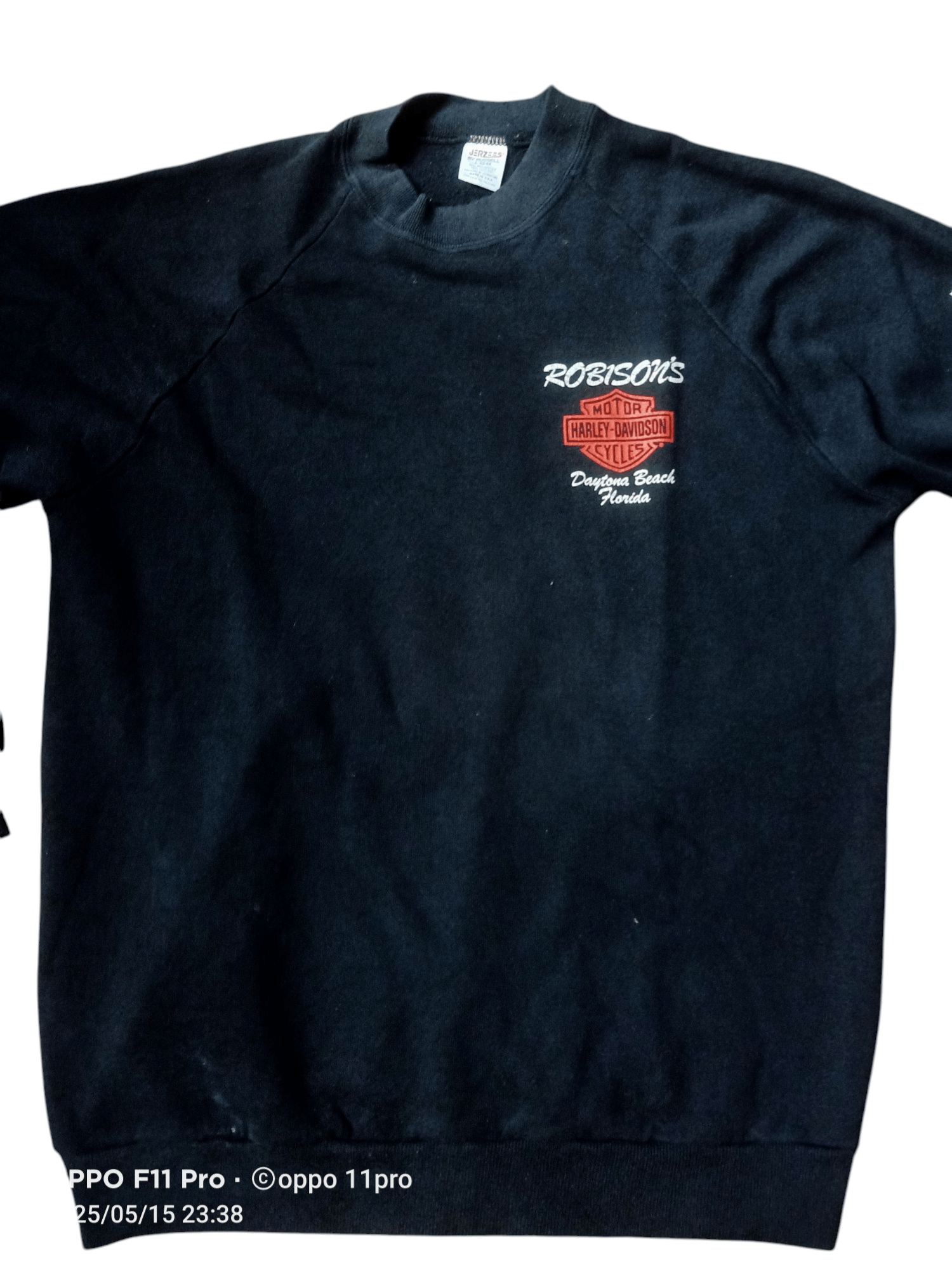 Harley Davidson × Vintage Vintage 80s Harley Davidson CrewNeck Sweatshirt Size US L / EU 52-54 / 3 - 5 Thumbnail
