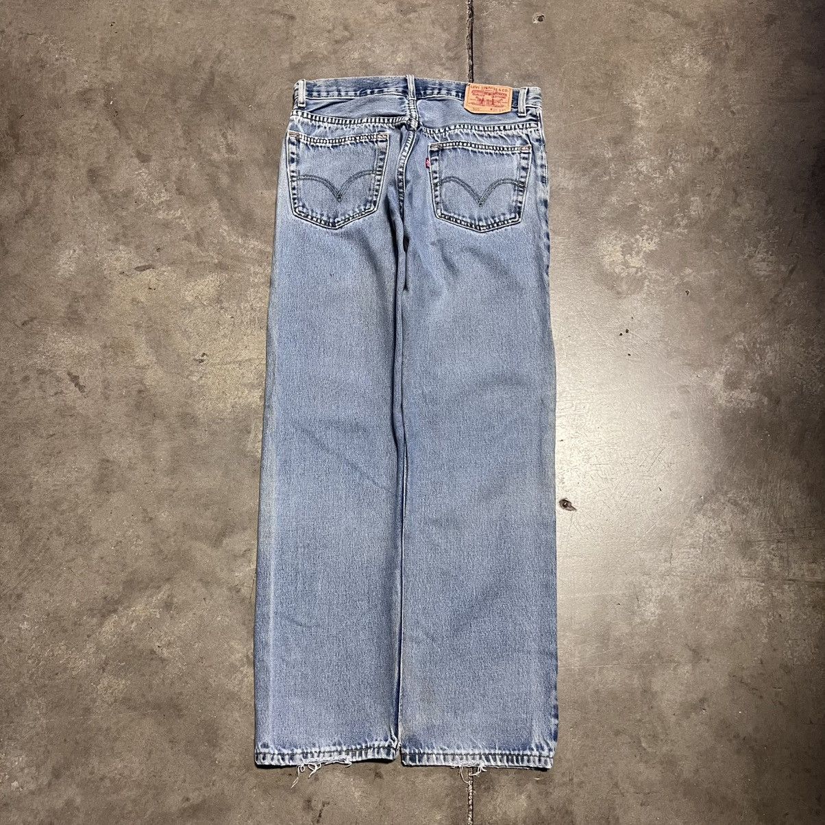 Levi's Vintage Levis 505 Regular Fit Straight Leg Denim Jeans Faded Size US 34 / EU 50 - 7 Thumbnail