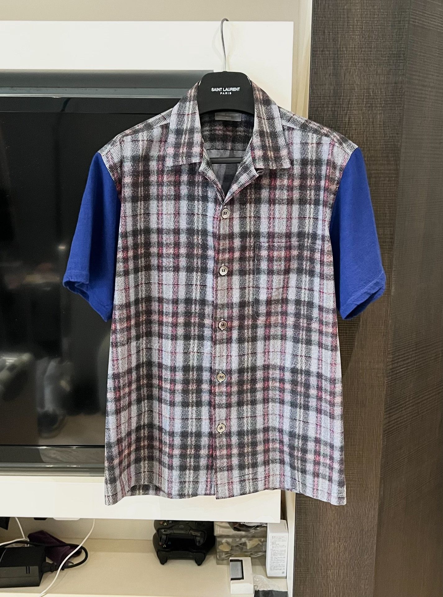 Comme des Garcons Comme des Garçons HOMME Printed Check Shirt Size US M / EU 48-50 / 2 - 1 Thumbnail