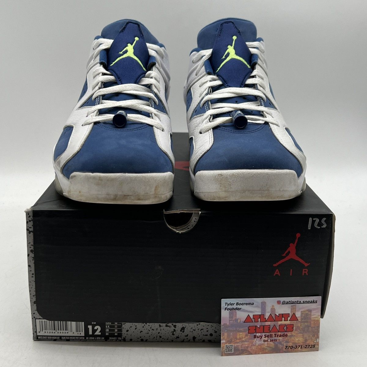 Jordan Brand Air Jordan 6 low ghost green Size US 12 / EU 45 - 2 Thumbnail
