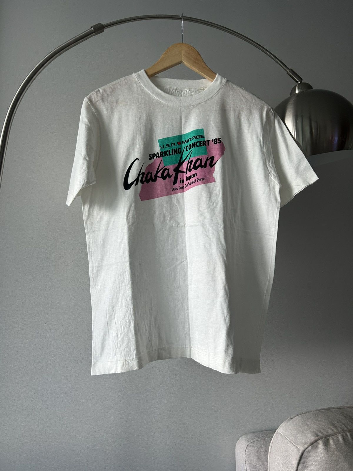 Vintage Chaka Khan Vintage T Shirt 80’ Size US L / EU 52-54 / 3 - 1 Thumbnail