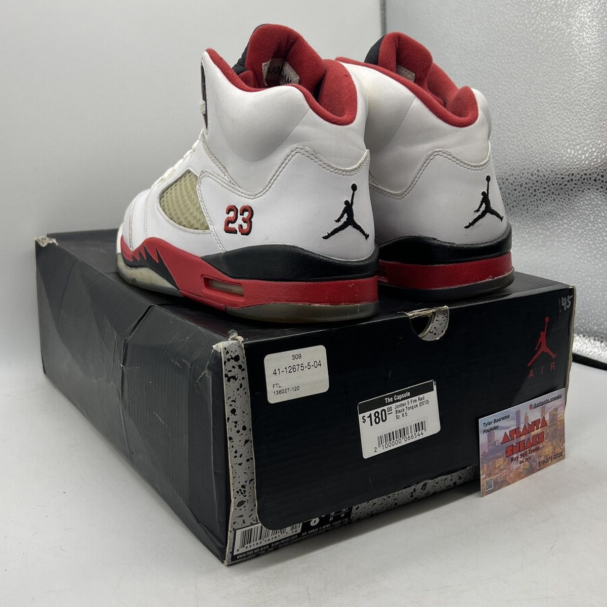 Air Jordan 5 fire red
