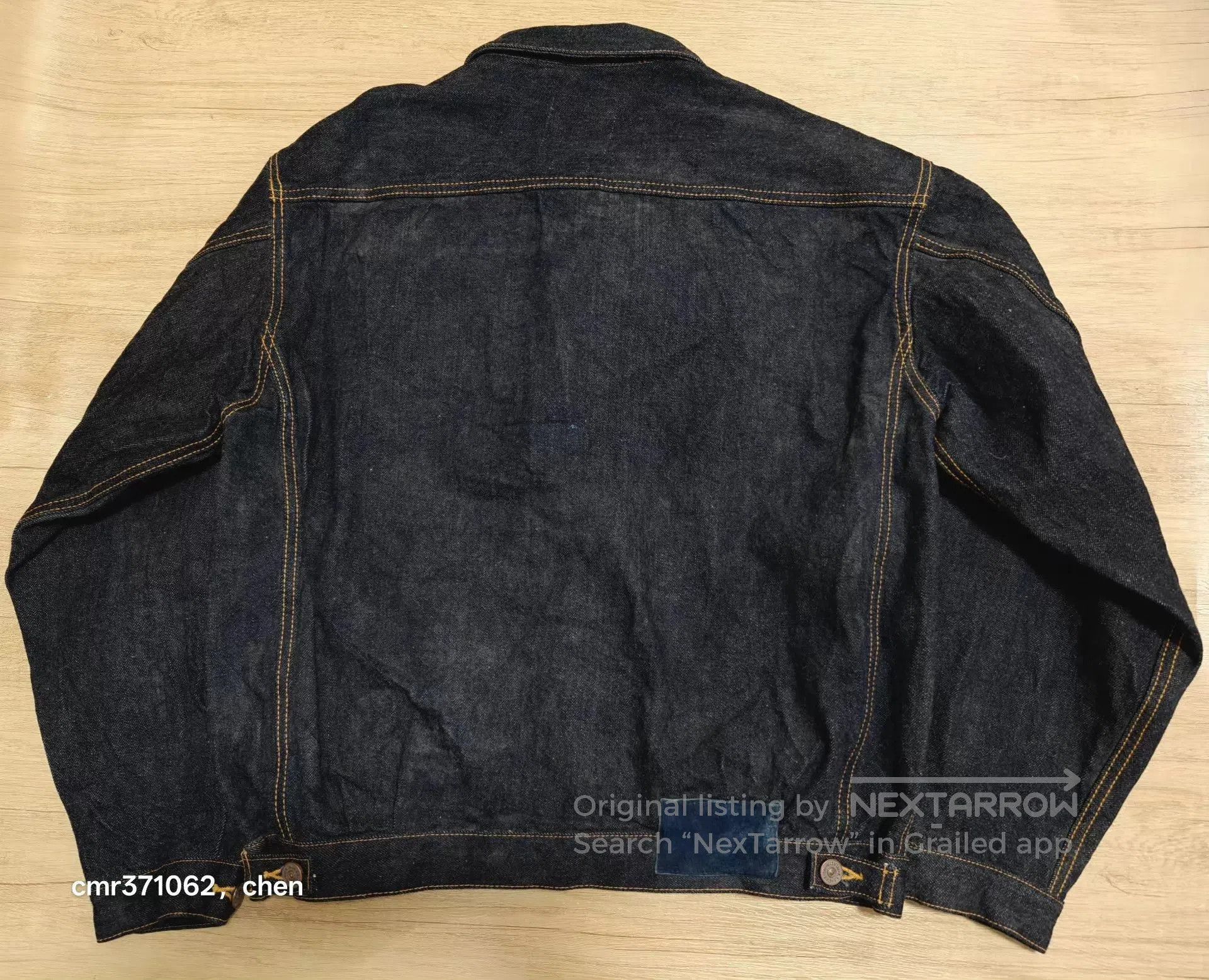 Visvim Blue Denim Jacket with Button Front and Pockets. Size US S / EU 44-46 / 1 - 5 Thumbnail