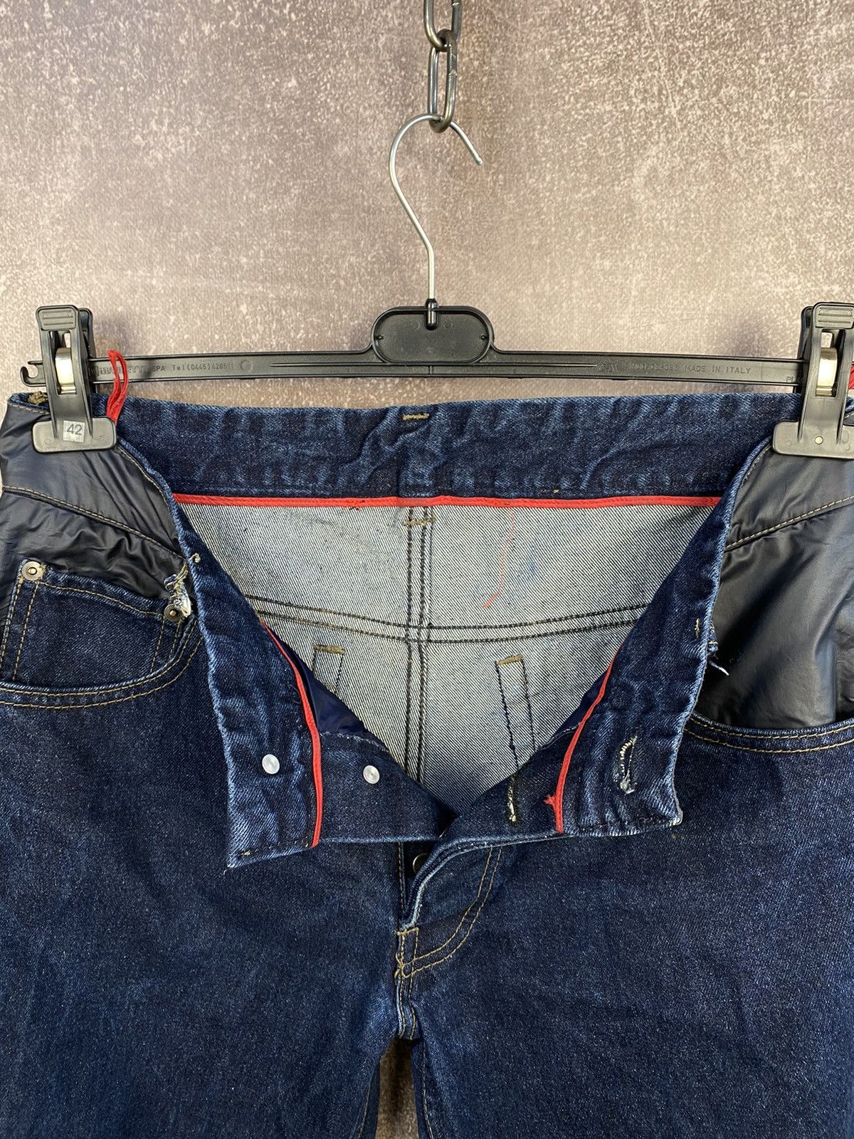 Prada PRADA Jeans Blue Denim Wash Nylon Y2K Vintage red tab Size US 32 / EU 48 - 10 Thumbnail