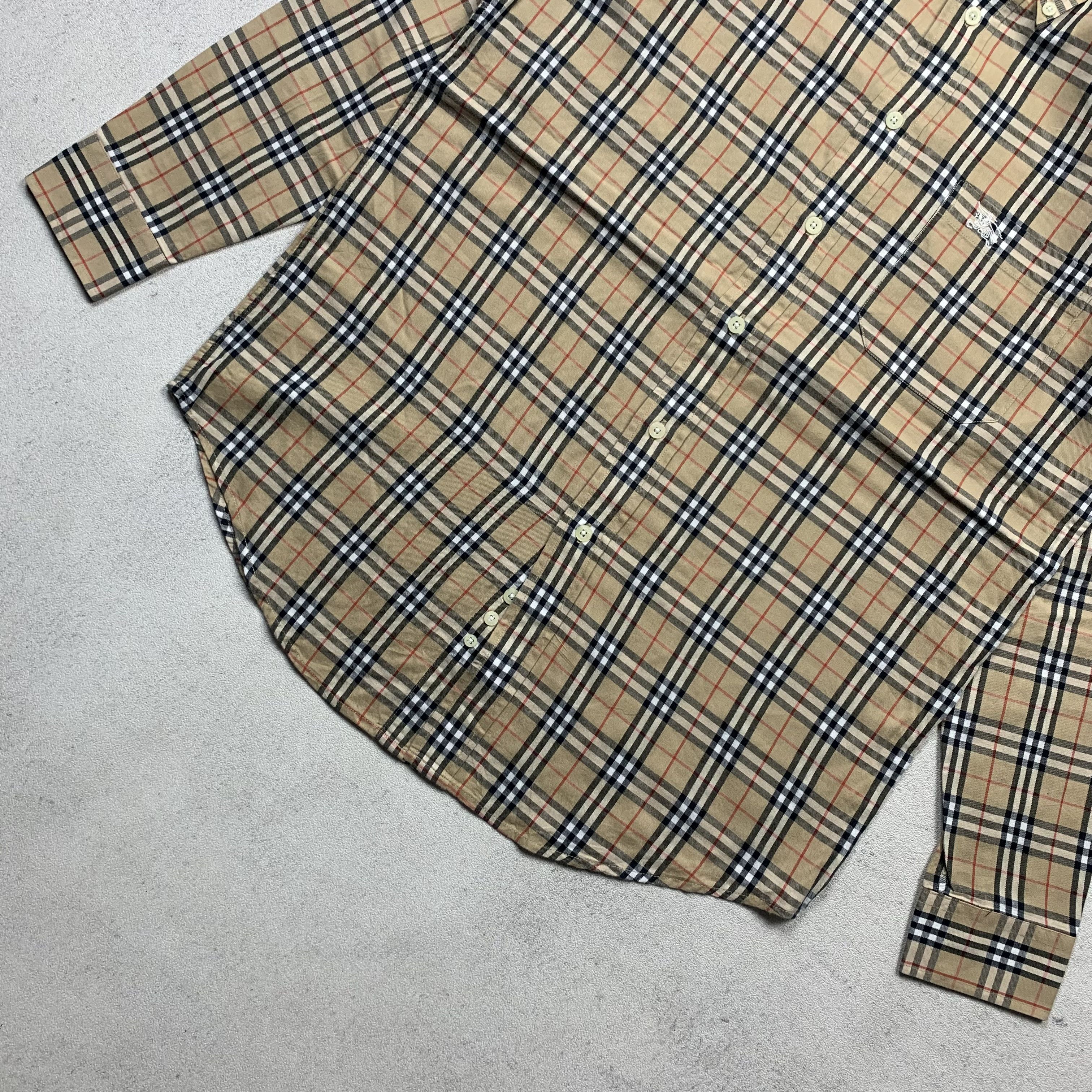 Burberry Vintage Burberry Nova Check Shirt Size US M / EU 48-50 / 2 - 5 Thumbnail