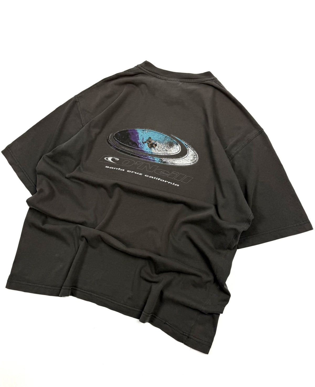 O'Neill 90s O’Neill Vintage Surf Graphic Tee Santa Cruz USA Rare Y2K Size US L / EU 52-54 / 3 - 5 Thumbnail