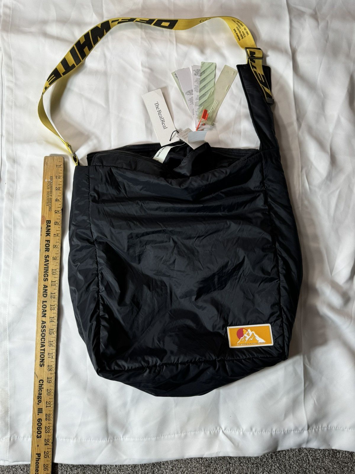 Off-White “PUFFY BLACK BAG” by Virgil ABLOH Size ONE SIZE - 5 Thumbnail