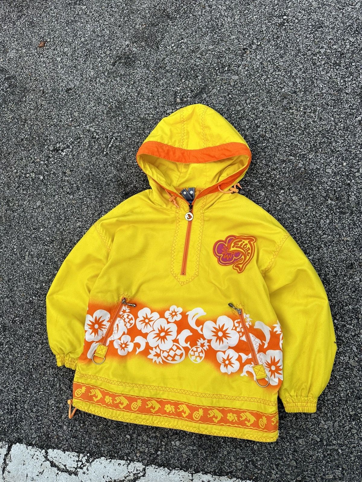 Japanese Brand 👹Vintage Jojo Fiore Floral Pullover Jacket Size US L / EU 52-54 / 3 - 1 Thumbnail