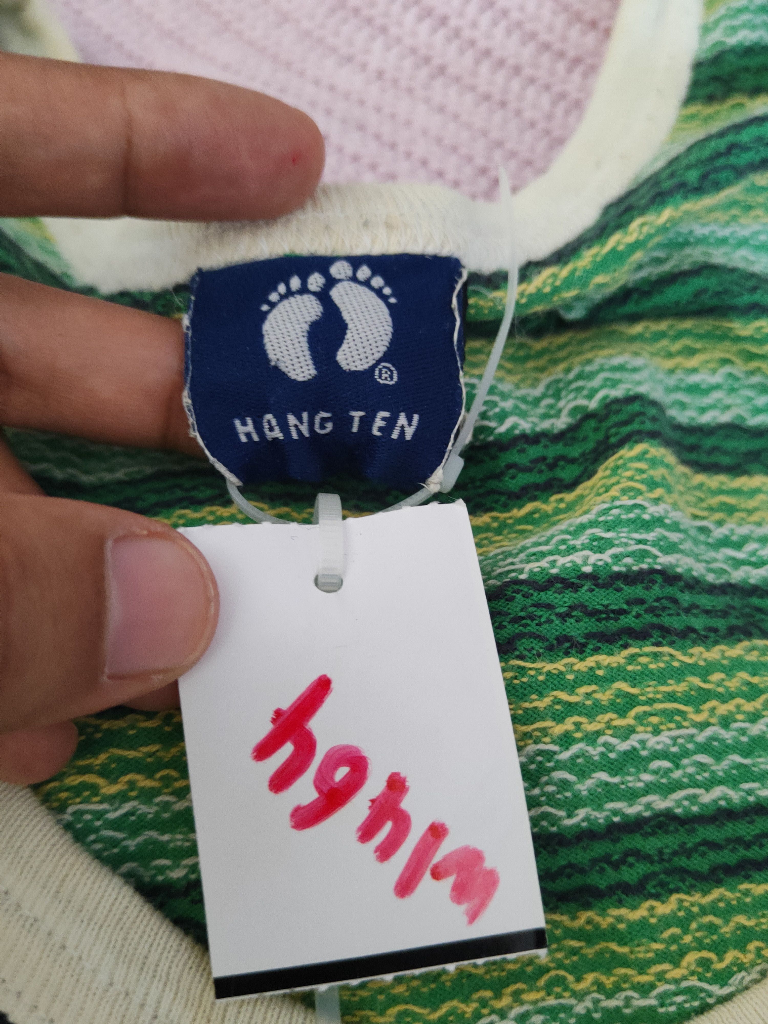Hang Ten Hang Ten vintage Green Sleeveless #W1464 Size US M / EU 48-50 / 2 - 13 Thumbnail
