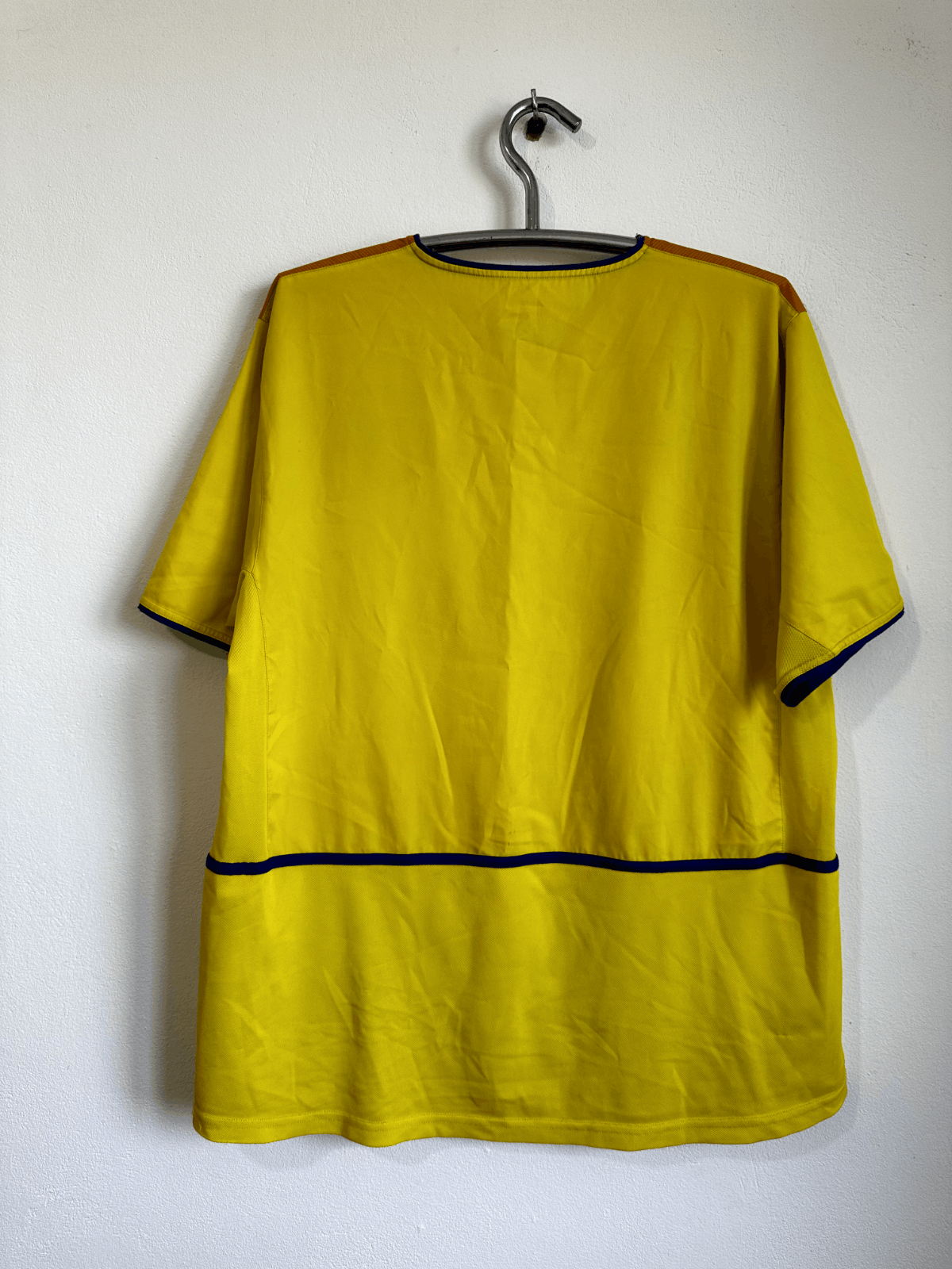 Nike × Vintage Nike Leeds United 2002-03 Strongbow Vintage Jersey Shirt Size US XL / EU 56 / 4 - 5 Thumbnail