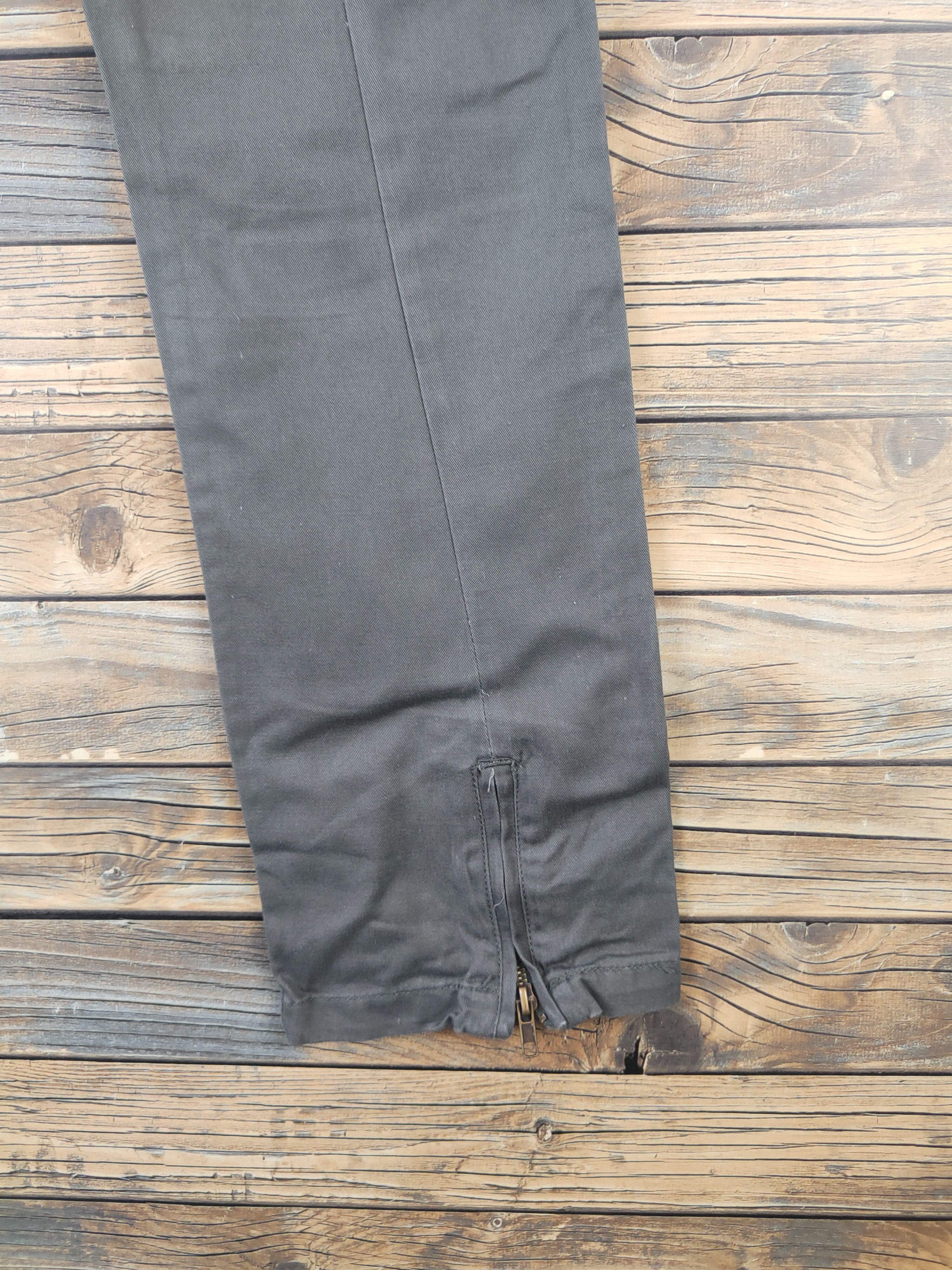 Japanese Brand DL Improves Dark Gray Multipocket Cargo Pants #1868 Size US 31 - 11 Thumbnail
