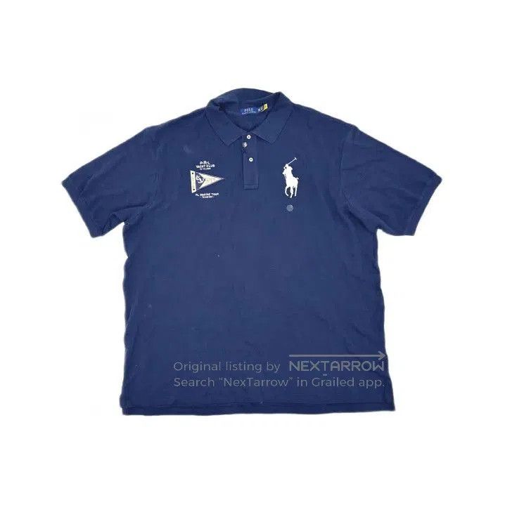 Polo Ralph Lauren Polo Ralph Lauren Big Horse Embroidery Short Sleeve Polo. Size US XL / EU 56 / 4 - 2 Thumbnail