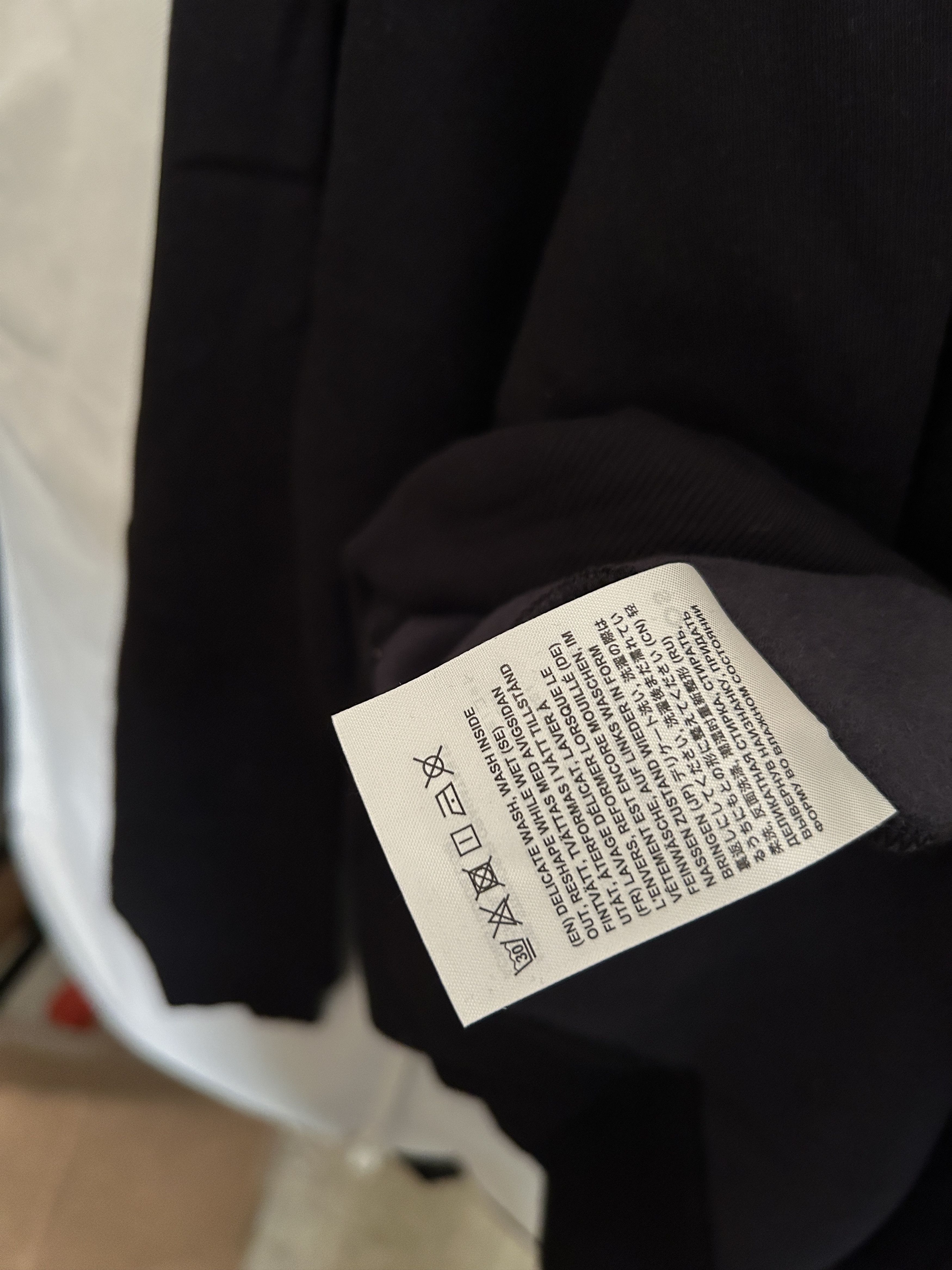 Acne Studios Acne Studios FULTON logo sweatshirt black Size US L / EU 52-54 / 3 - 14 Thumbnail
