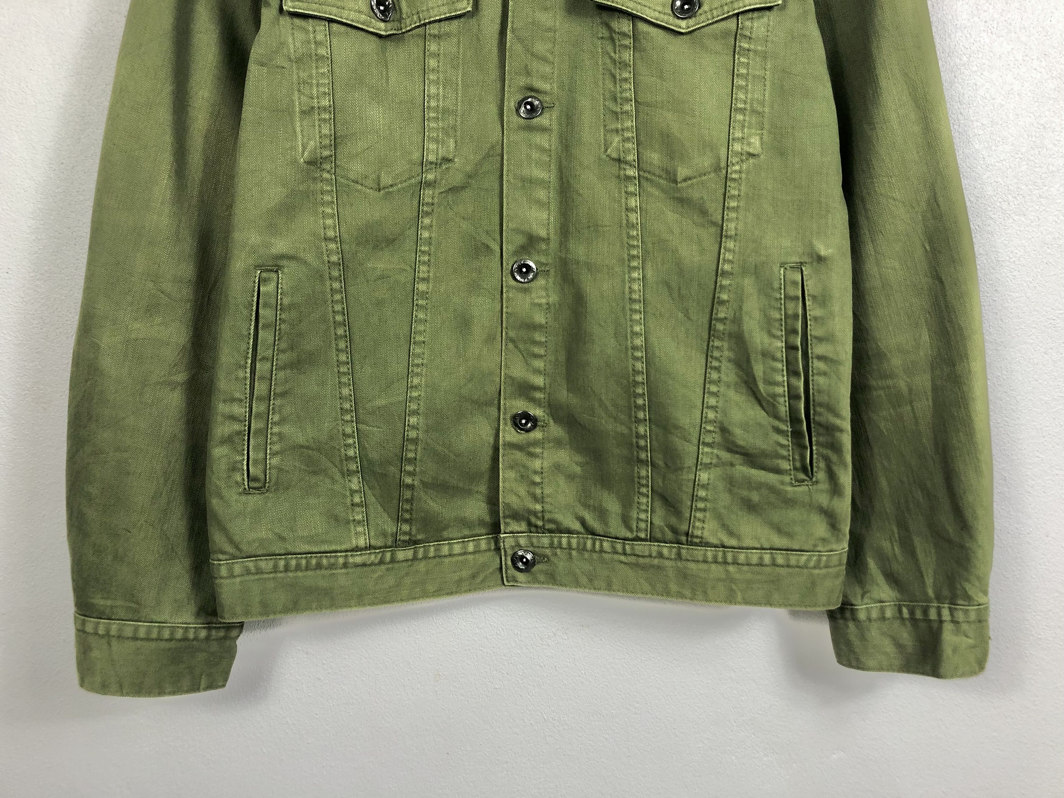 NANO universe Rare Nano Universe Japan Denim Military Button Jacket Size US M / EU 48-50 / 2 - 4 Thumbnail
