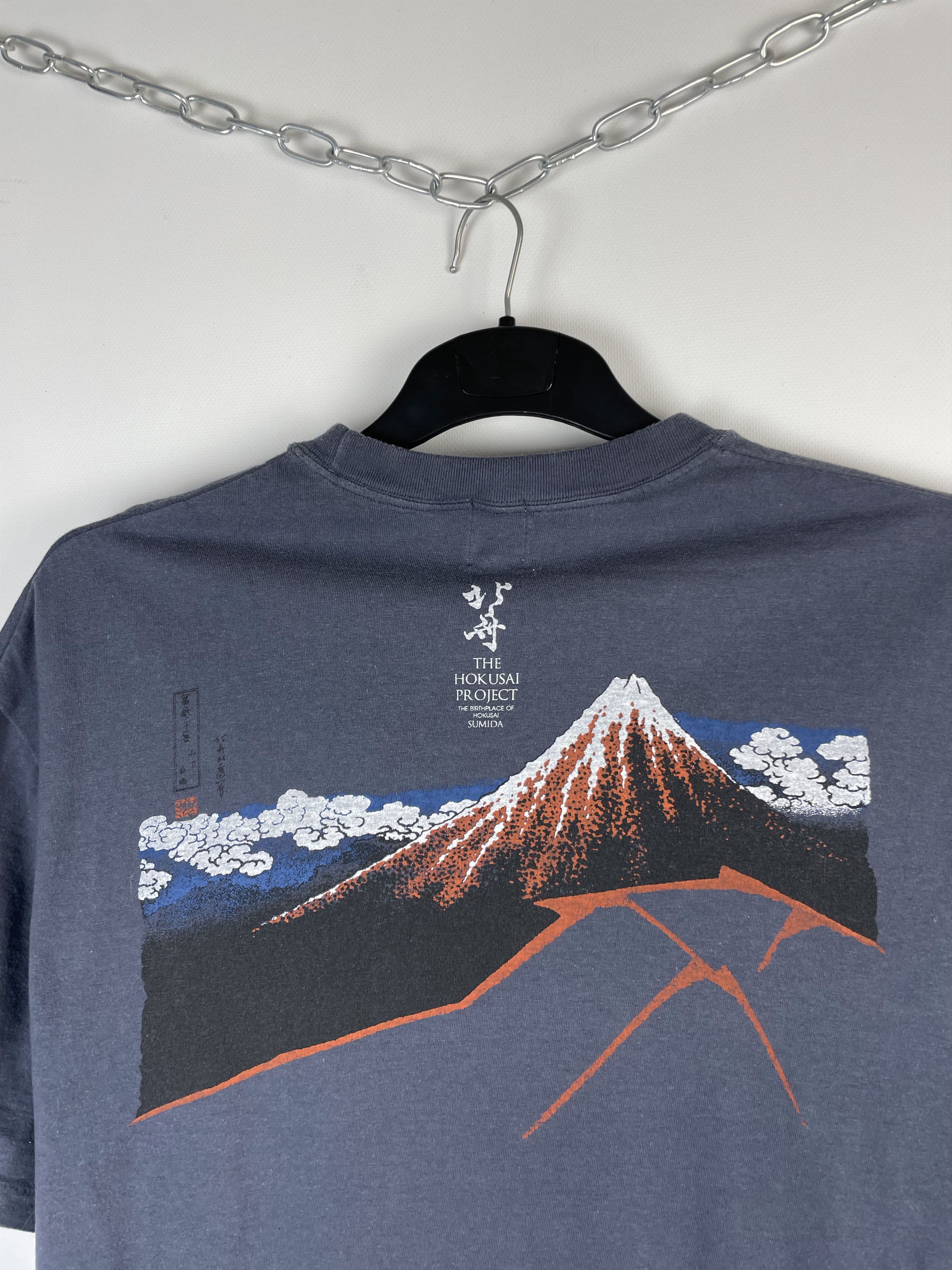 Japanese Brand Vintage Kume.Jp Hokusai Project Japanese Brant T-Shirt Size US XXL / EU 58 / 5 - 4 Thumbnail