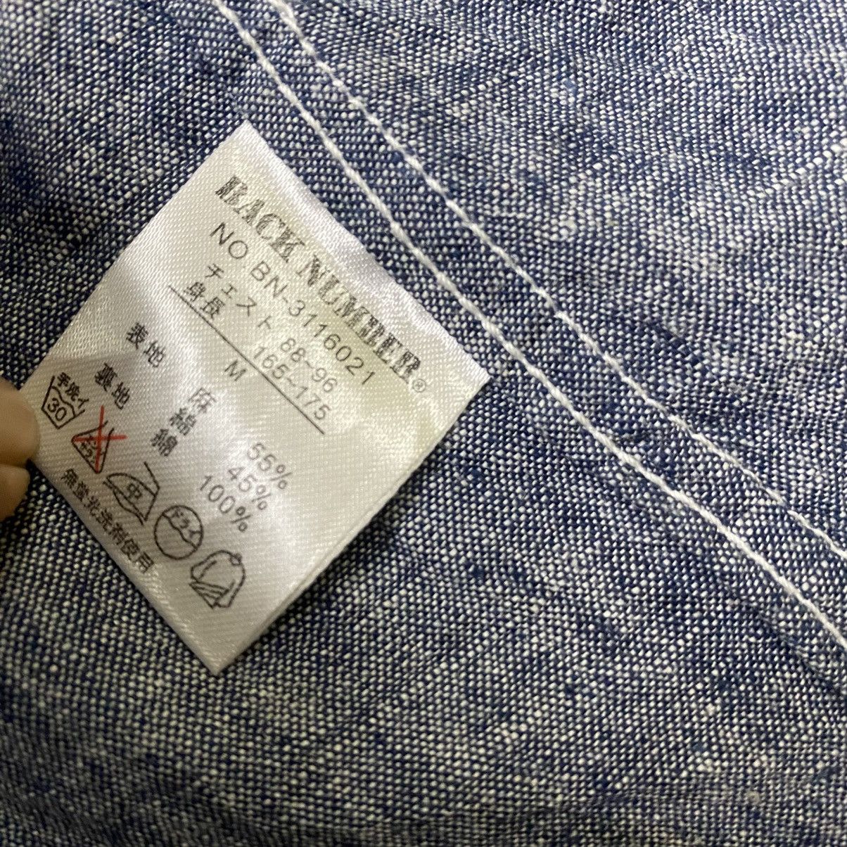 Designer × Japanese Brand Back Number Safari jacket Size US M / EU 48-50 / 2 - 14 Thumbnail