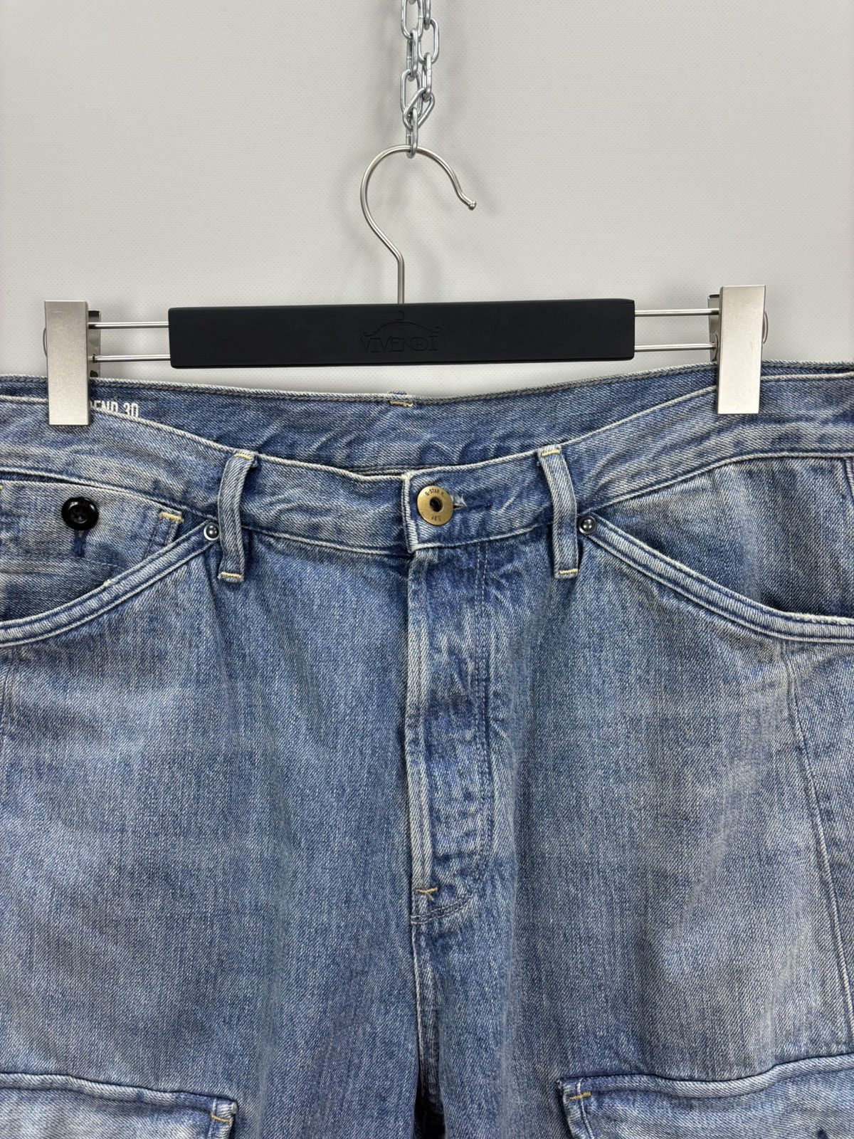 G-Star Mens cargo jeans G Star Raw Size 33/34 Color Blue Size US 34 / EU 50 - 4 Thumbnail