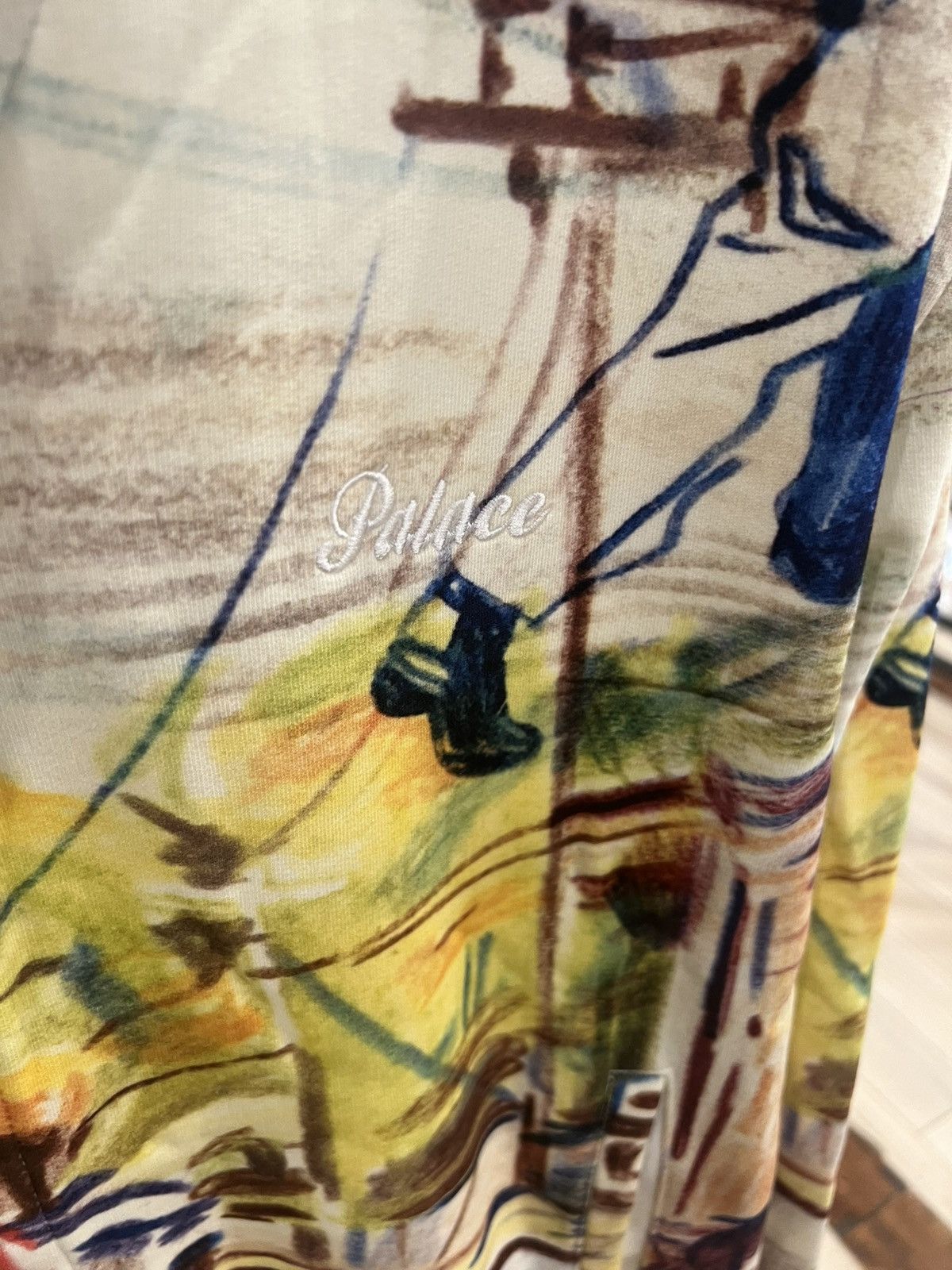 Palace PALACE V NECK WATERCOLOR BUTTON UP CARDIGAN SIZE M Size US M / EU 48-50 / 2 - 5 Thumbnail