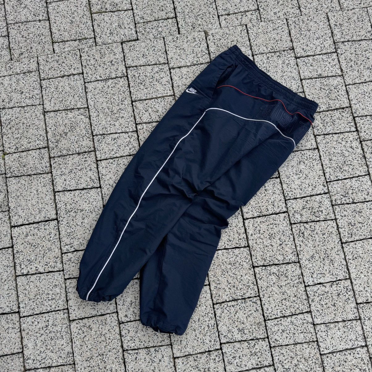 Nike × USA Olympics × Vintage Nike USA Vintage Track Pants Drill Gorpcore Style Joggers Size US 32 / EU 48 - 4 Thumbnail