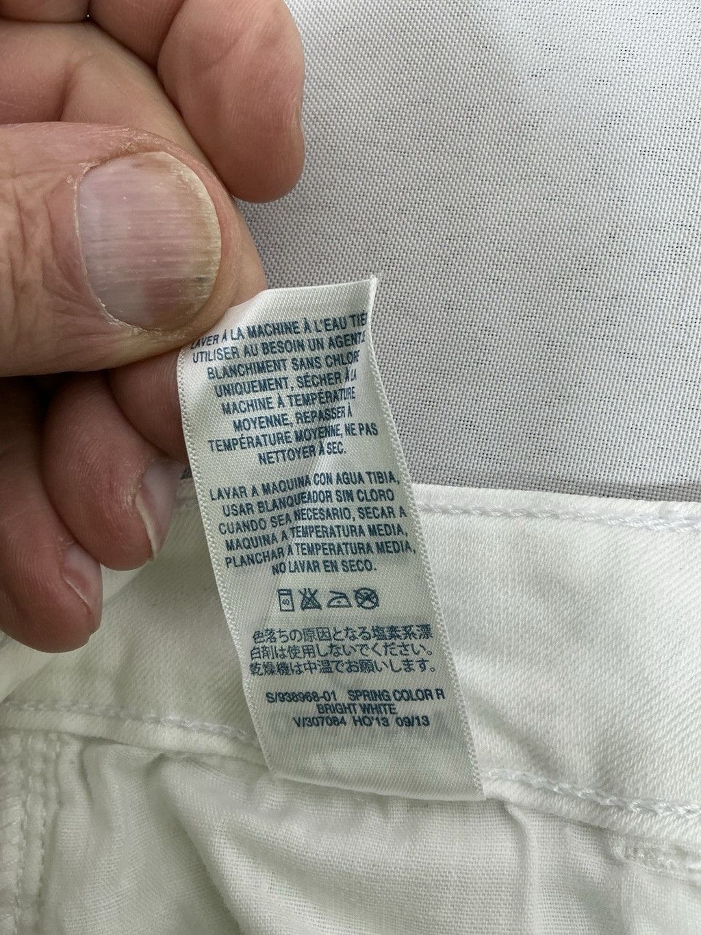Old Navy Woman's Old Navy The Rock Star White Jeans 6 Ankle Size 28" / US 6 / IT 42 - 6 Thumbnail