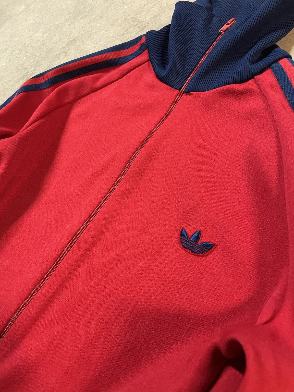 Adidas × Vintage VTG 70s Adidas Descente ATP Track Jacket