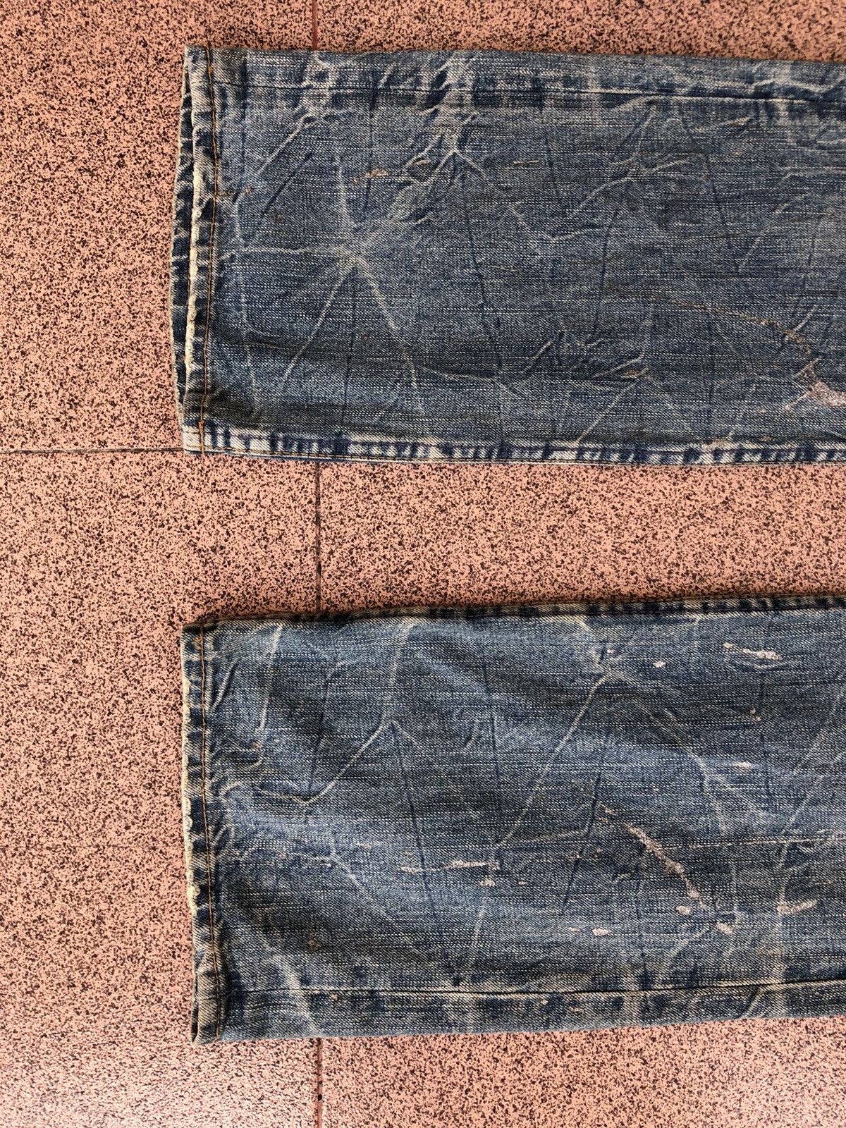 Japanese Brand Ando flared fading bootcut jeans Size US 32 / EU 48 - 7 Thumbnail