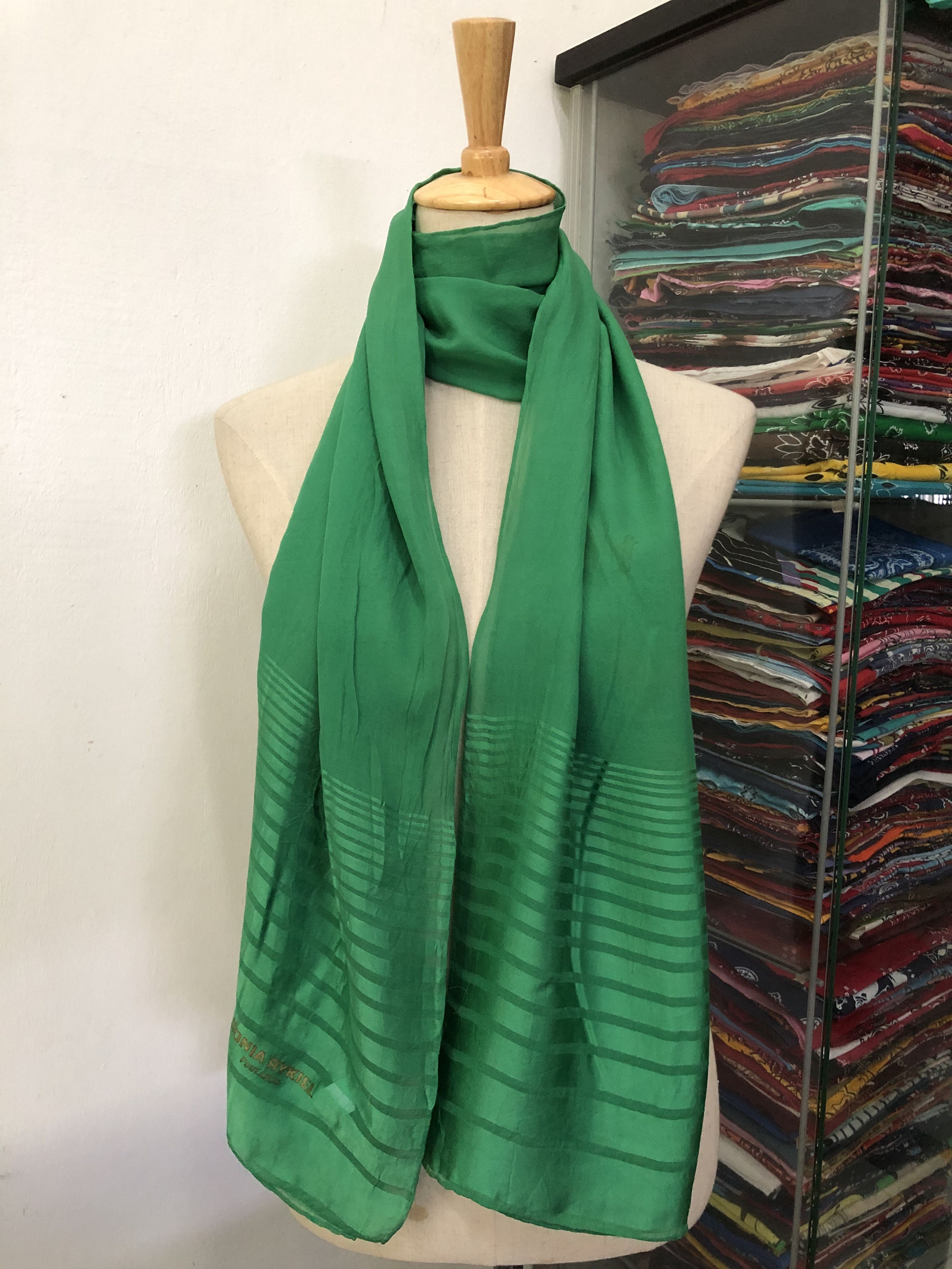 Sonia Rykiel × Vintage Vintage Sonia Rykiel Silk Scarf Size ONE SIZE - 1 Thumbnail