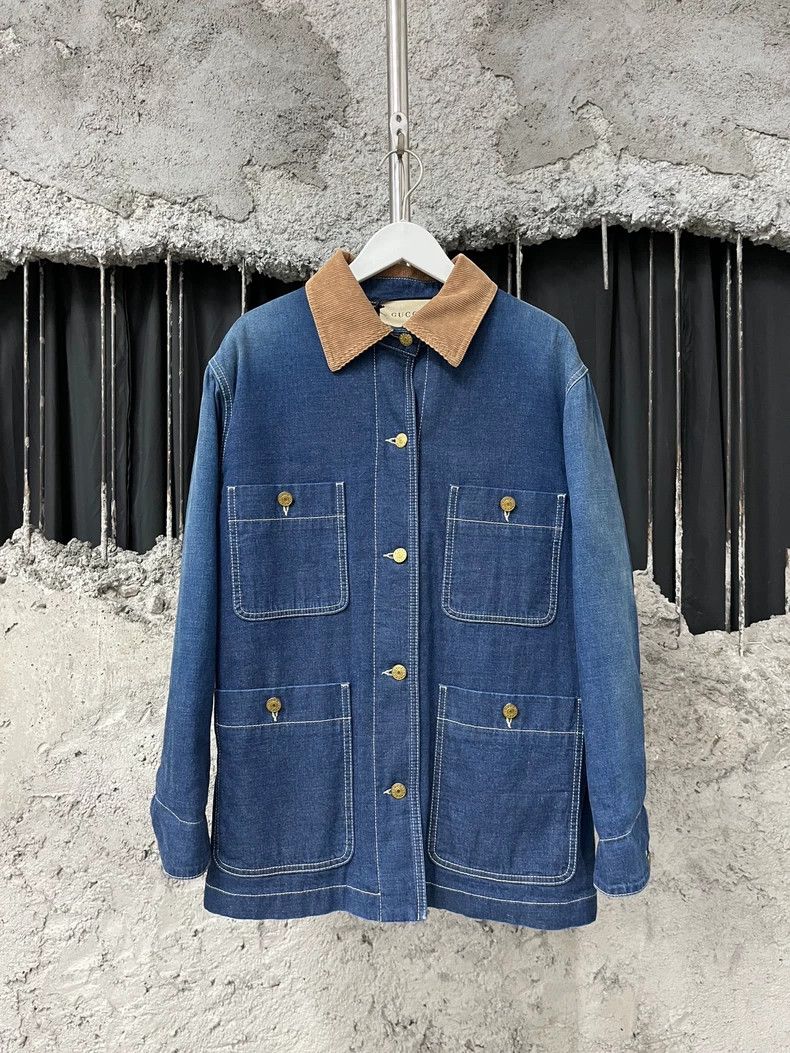 Gucci Gucci Size 36 Denim cotton jacket 2503-Nextarrow Size US S / EU 44-46 / 1 - 1 Thumbnail