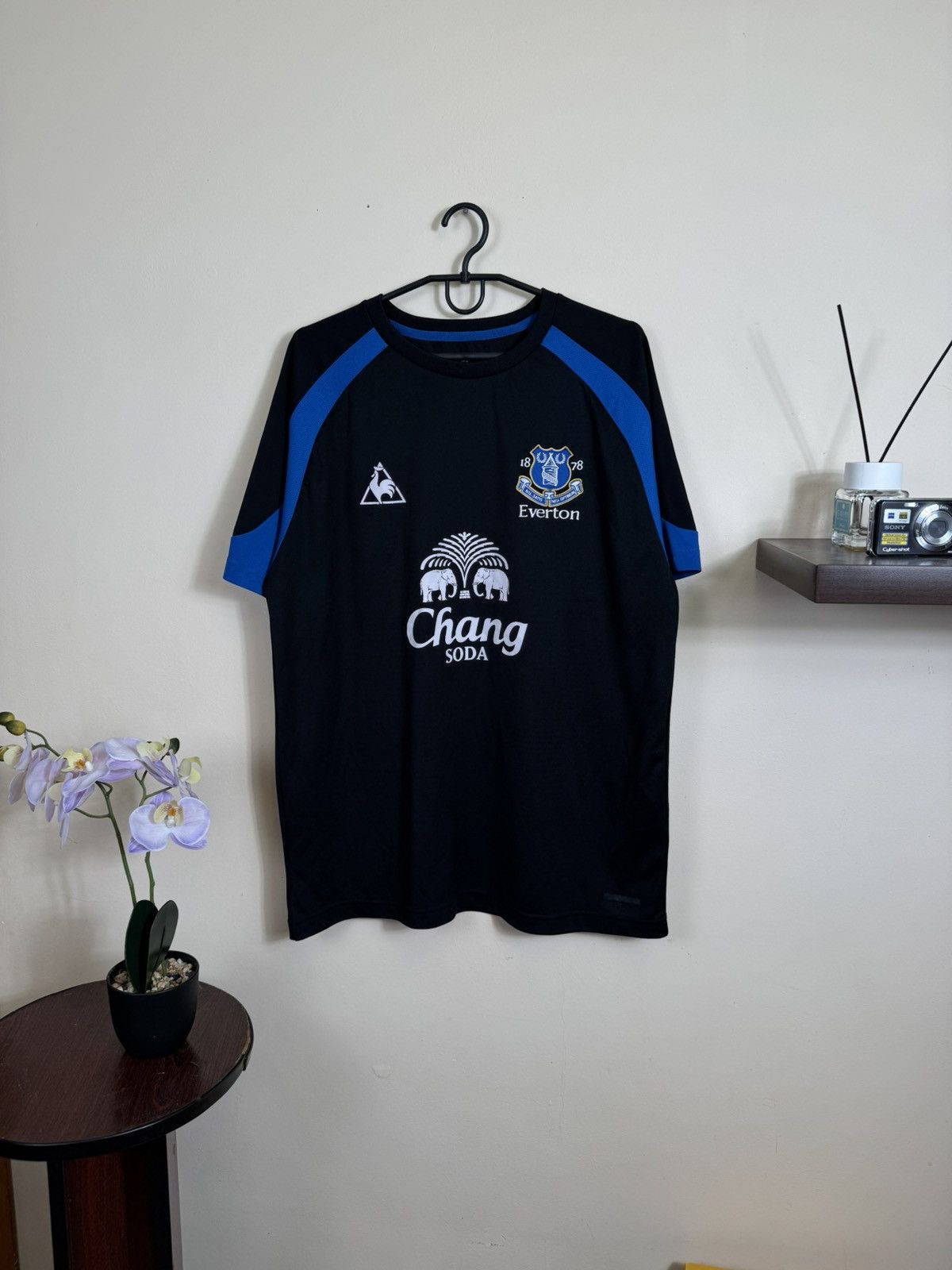 Le Coq Sportif Le Coq Sportif Everton Jersey 2010-11 L Football Shirt Away Size US L / EU 52-54 / 3 - 1 Thumbnail