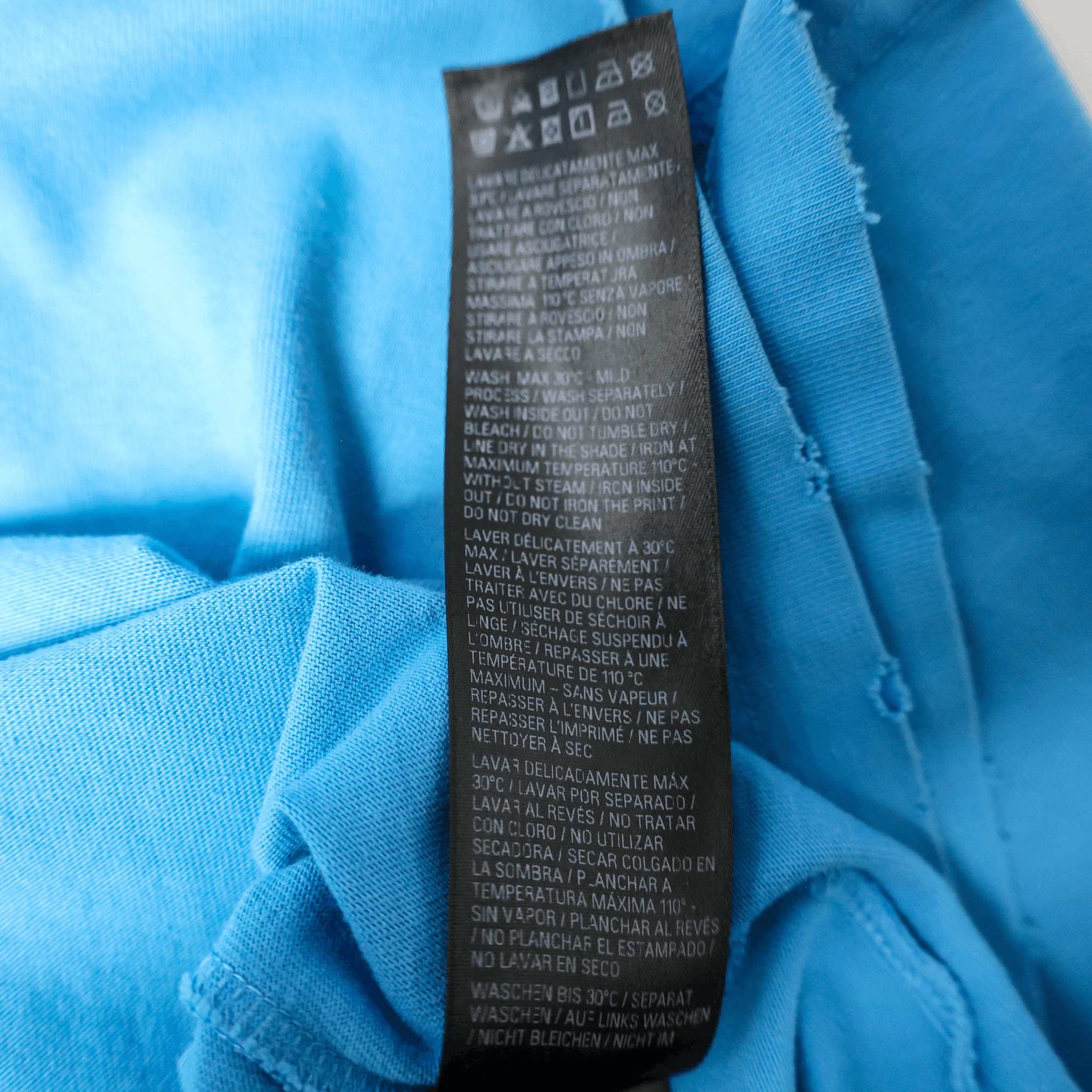 Balenciaga Balenciaga Blue Political Presidential Campaign Logo T Shirt Size US XS / EU 42 / 0 - 10 Thumbnail