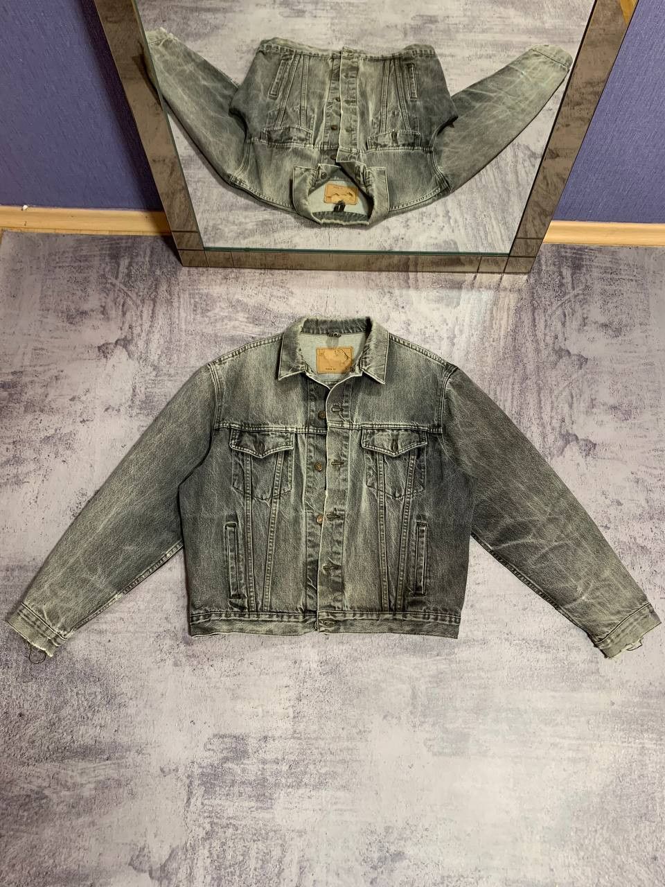 Levi's VINTAGE LEVIS 70503 02 GRAY TRUCKER JACKET #5744-204 Size US L / EU 52-54 / 3 - 4 Thumbnail