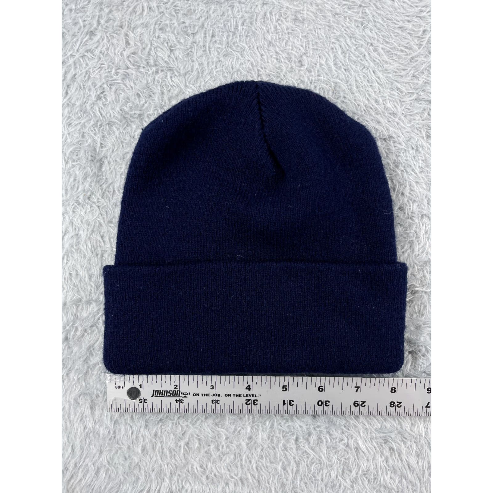 Vintage FBI Beanie Toque Hat Adult One Size Blue Knit Acrylic Unbranded Unisex Adults Size ONE SIZE - 4 Thumbnail