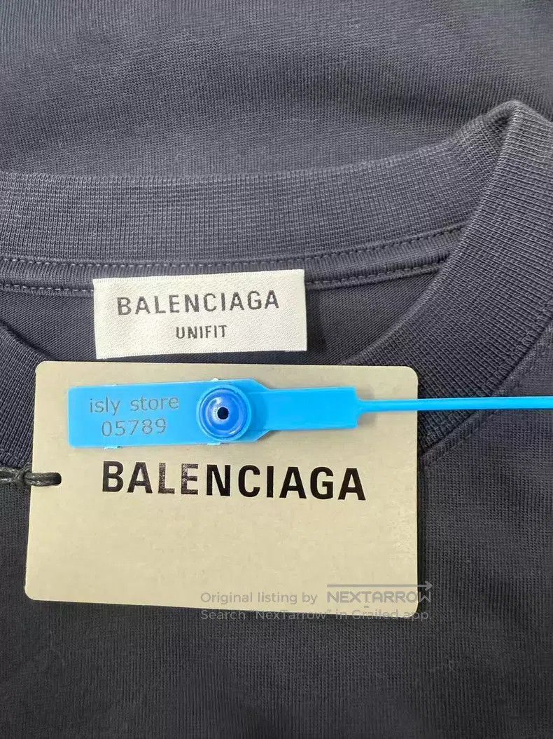Balenciaga Balenciaga Academy Style Printed Short Sleeve Black Size US S / EU 44-46 / 1 - 4 Thumbnail