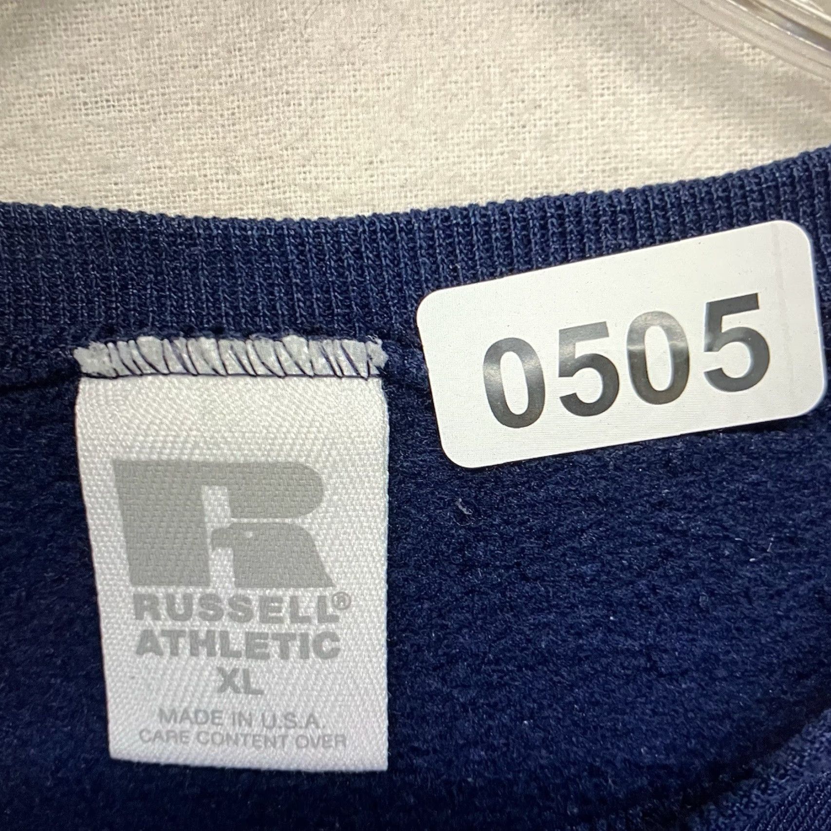 Russell Athletic Vintage Russell Athletic Crewneck Sweatshirt Blue Size XL Made in USA Size US XL / EU 56 / 4 - 3 Thumbnail